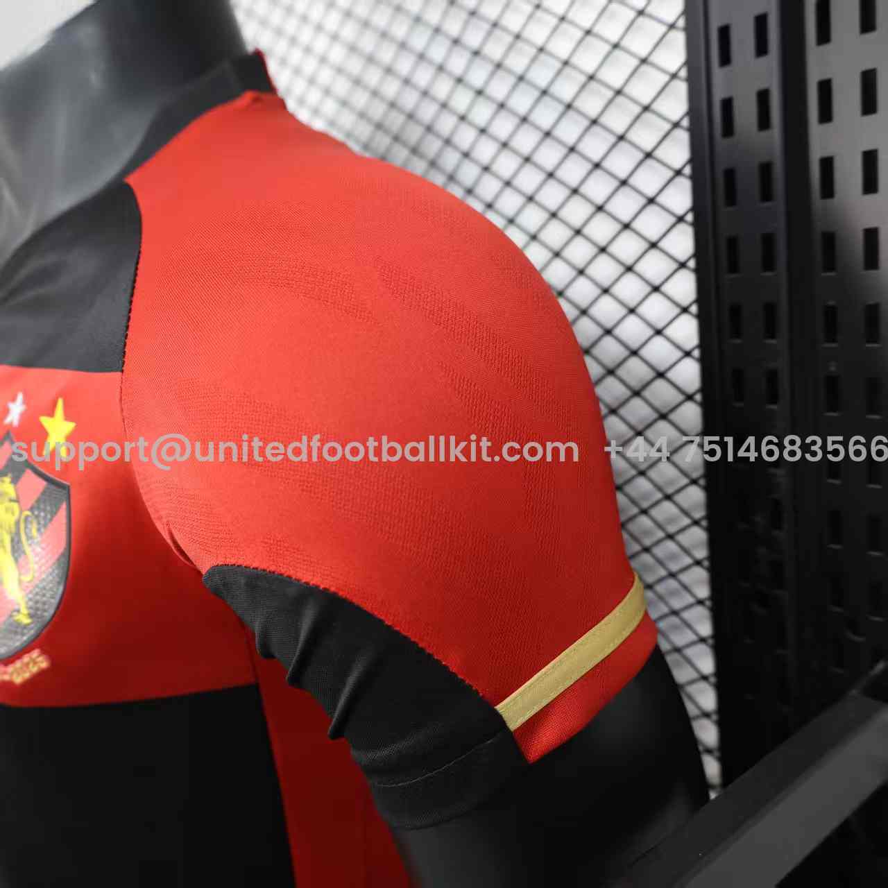 Unitedfootballkit.com | Sport Recife 25-26 Home Unsponsored Jersey - Player Version -Customize Name, Number and Patch | Worldwide Shipping