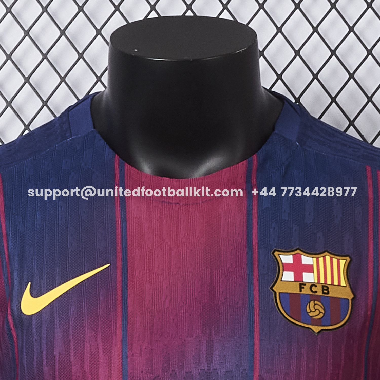 Unitedfootballkit.com | Barcelona 25-26 Ed Sheeran Home Special Jersey - Player Version -Customize Name, Number and Patch | Worldwide Shipping