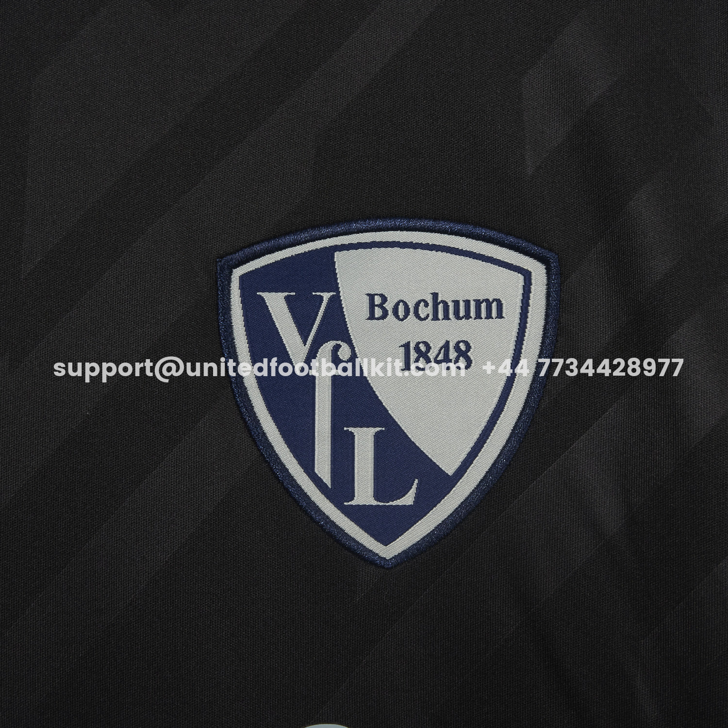 Unitedfootballkit.com | Bochum 25-26 Black Special Jersey - Fans Version -Customize Name, Number and Patch | Worldwide Shipping