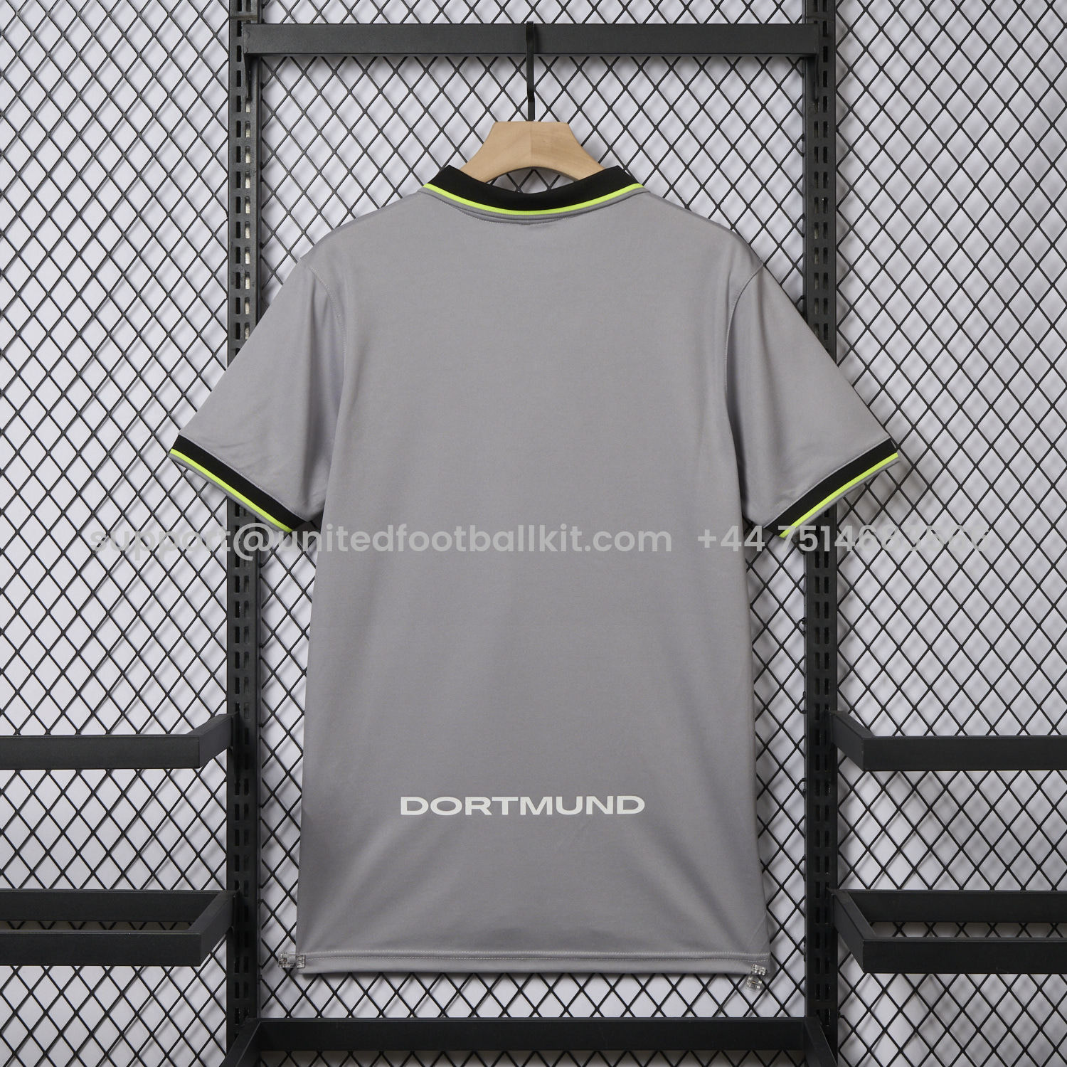 Unitedfootballkit.com | Retro Dortmund 1997-98 Away Jersey -Customize Name, Number and Patch | Worldwide Shipping