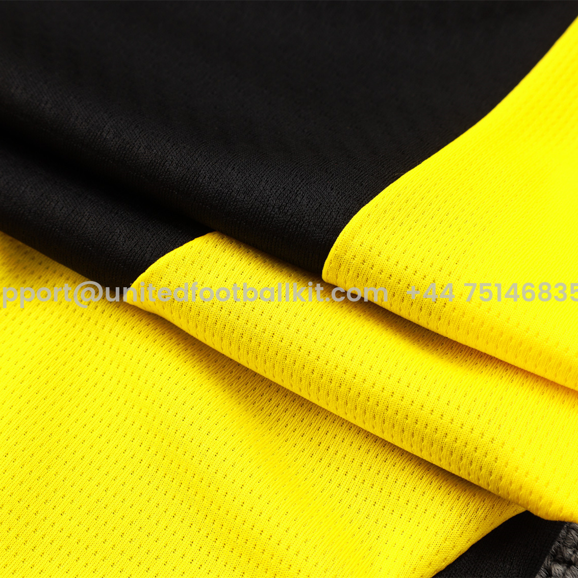 Unitedfootballkit.com | Dortmund 24-25 Long Sleeve Training Set - Player Version - Black -Customize Name, Number and Patch | Worldwide Shipping