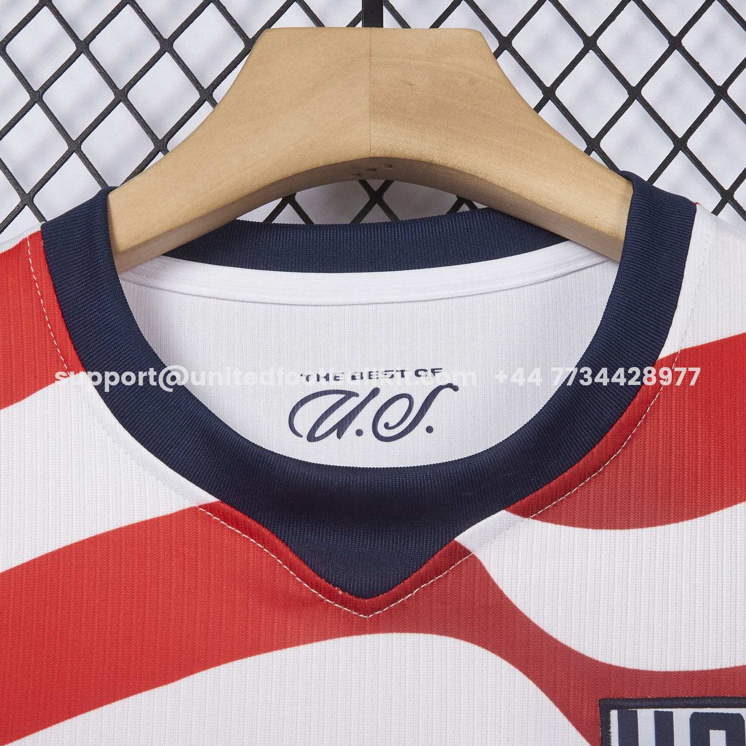 Unitedfootballkit.com | United States USA 2026 Home Jersey - Fans Version -Customize Name, Number and Patch | Worldwide Shipping