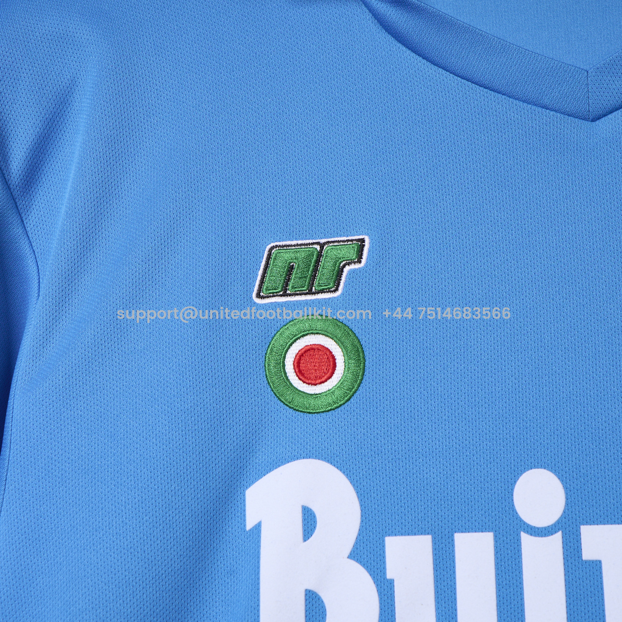 Unitedfootballkit.com | Retro Napoli 1987-88 Home Stadium Jersey -Customize Name, Number and Patch | Worldwide Shipping