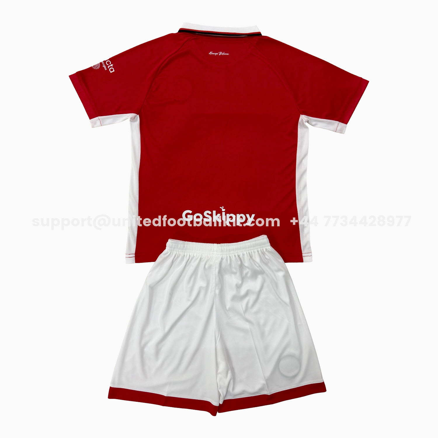 Unitedfootballkit.com | Bristol City 25-26 Home Red Men's Adult Jersey Set - Fans Version -Customize Name, Number and Patch | Worldwide Shipping