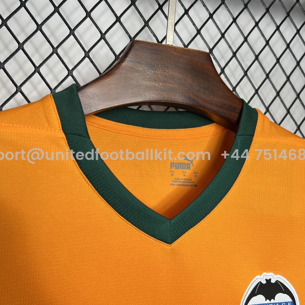 Unitedfootballkit.com | Valencia 24-25 Third Jersey - Fans Version -Customize Name, Number and Patch | Worldwide Shipping