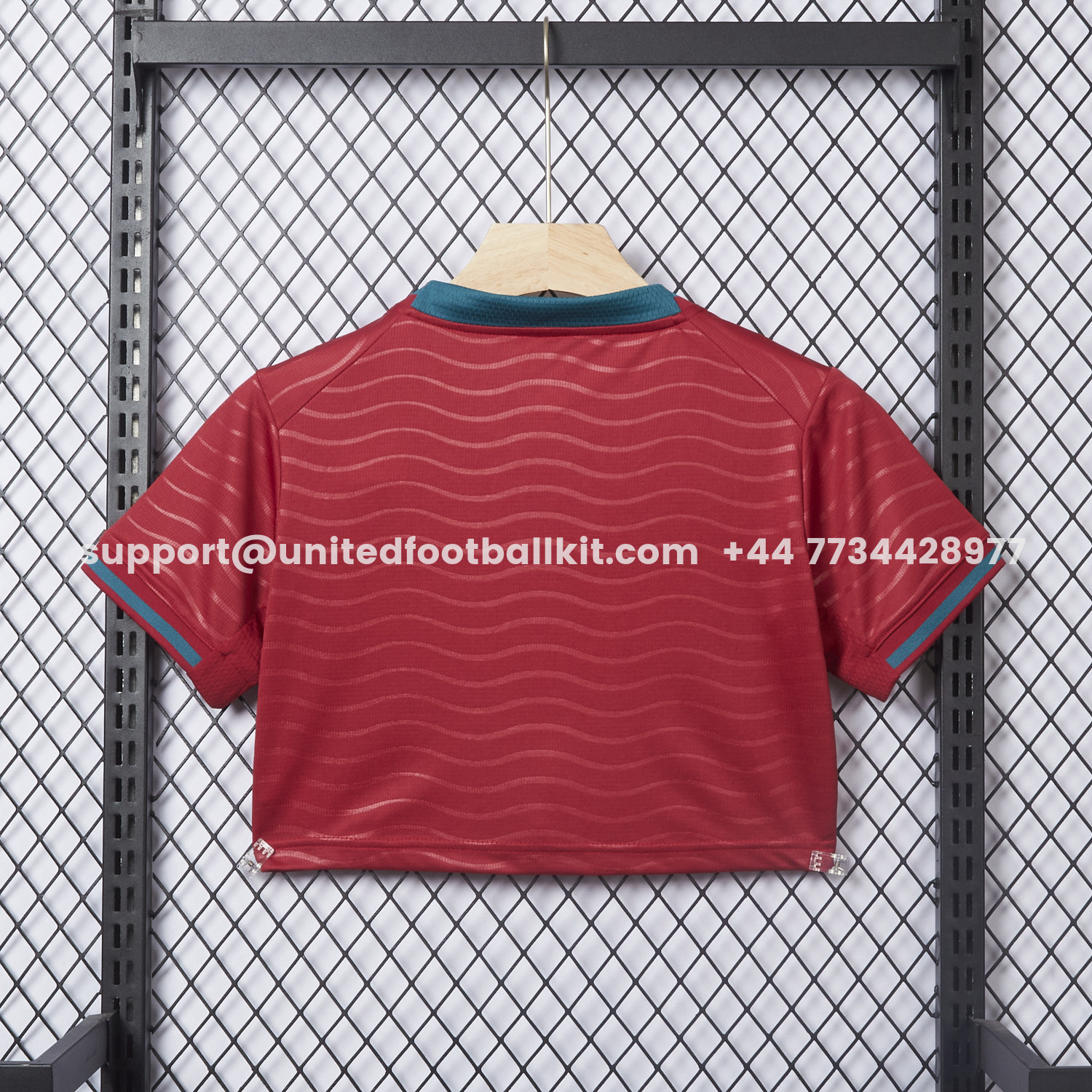 Unitedfootballkit.com | Women's Portugal 2026 Home Cropped Jersey -Customize Name, Number and Patch | Worldwide Shipping
