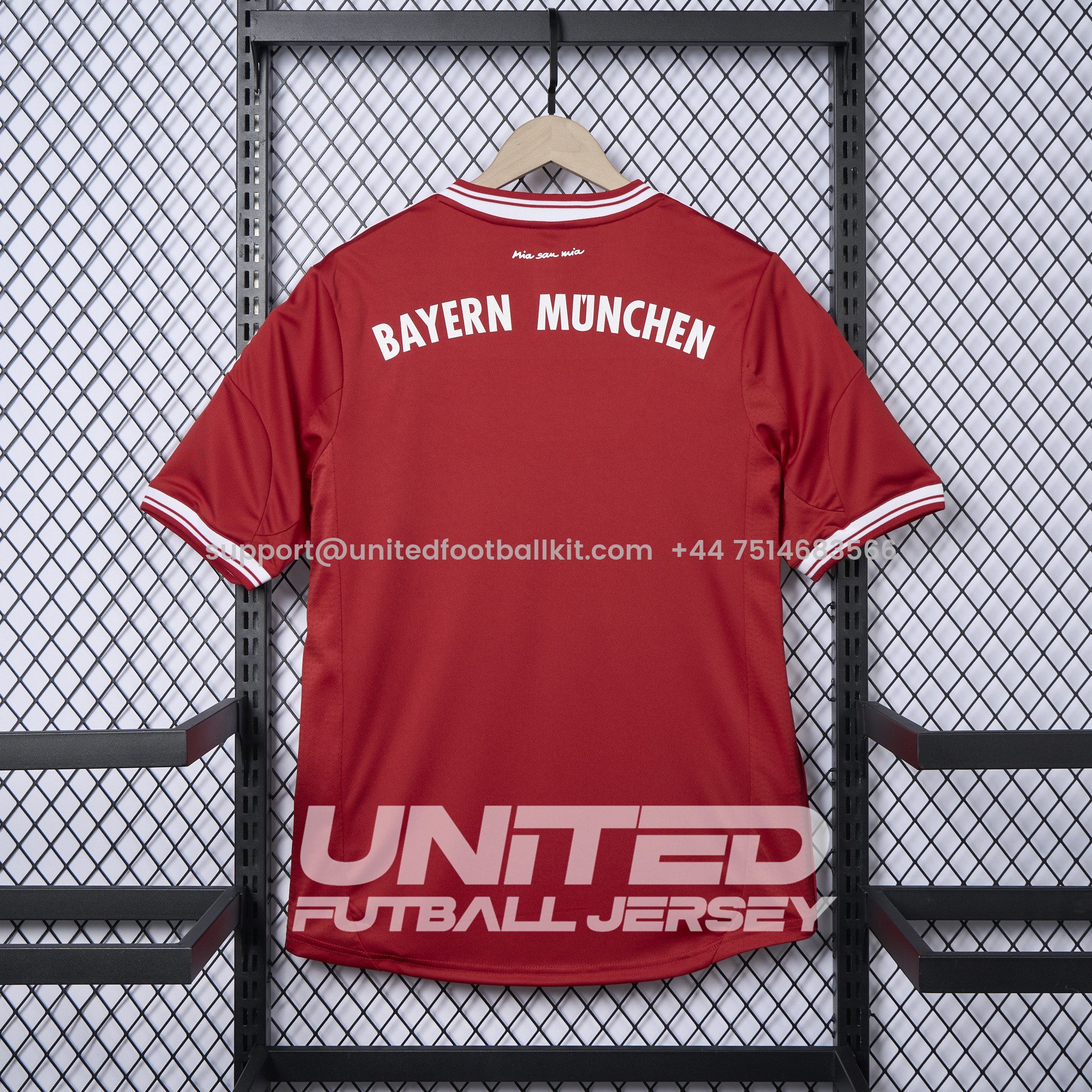 Unitedfootballkit.com | Retro Bayern Munich 13-14 Home Jersey -Customize Name, Number and Patch | Worldwide Shipping