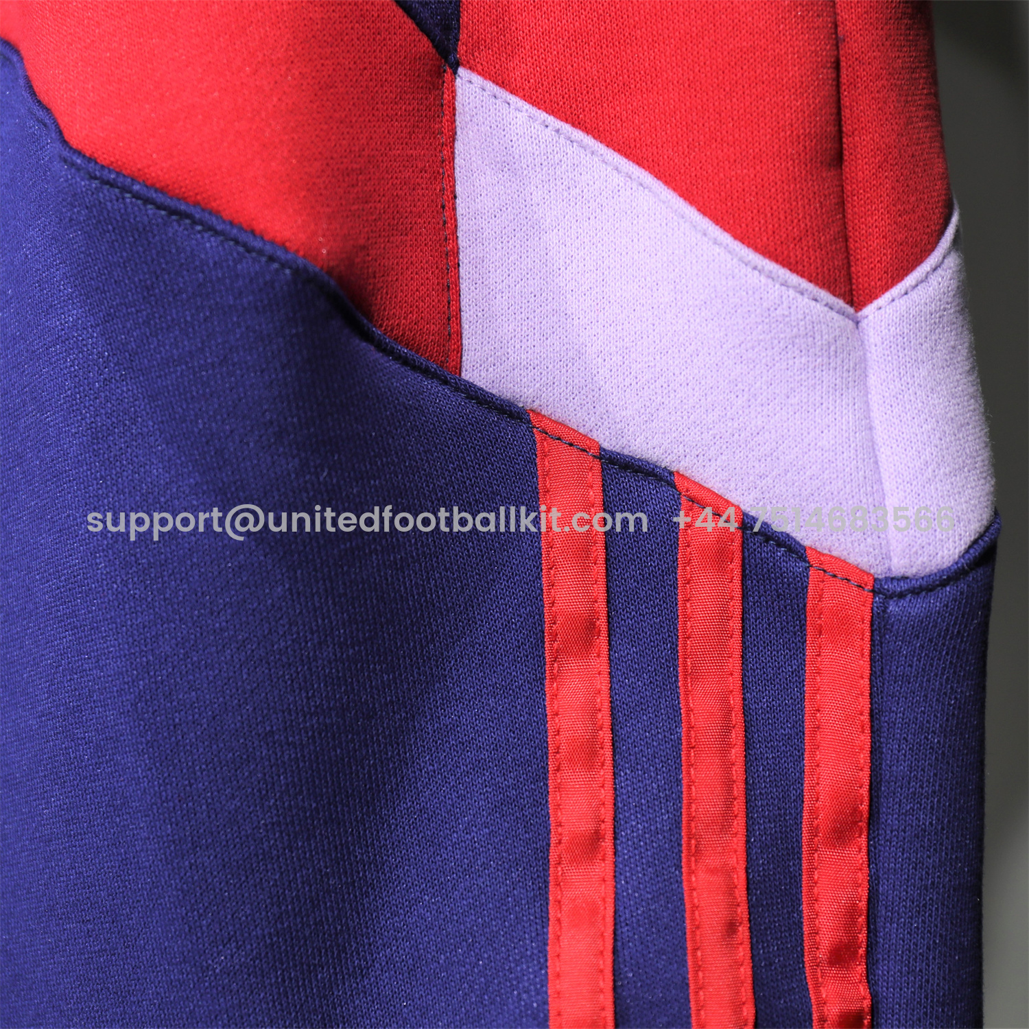Unitedfootballkit.com | Arsenal 2025 Fleece-Lined Training Hoodie Set - Purple & Red Hoodie + Pants -Customize Name, Number and Patch | Worldwide Shipping