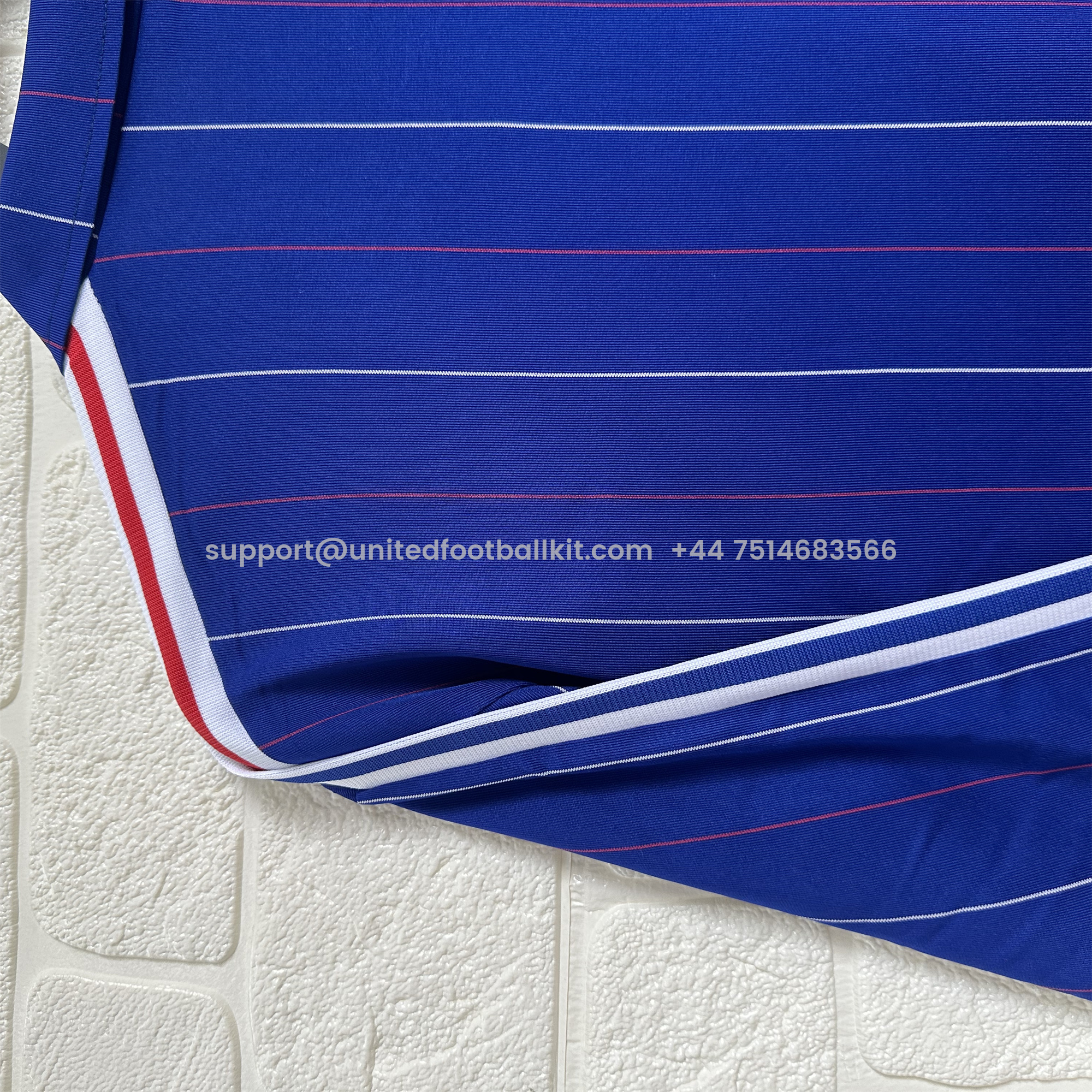 Unitedfootballkit.com | Retro France 1980-82 Home Long Sleeve Jersey -Customize Name, Number and Patch | Worldwide Shipping