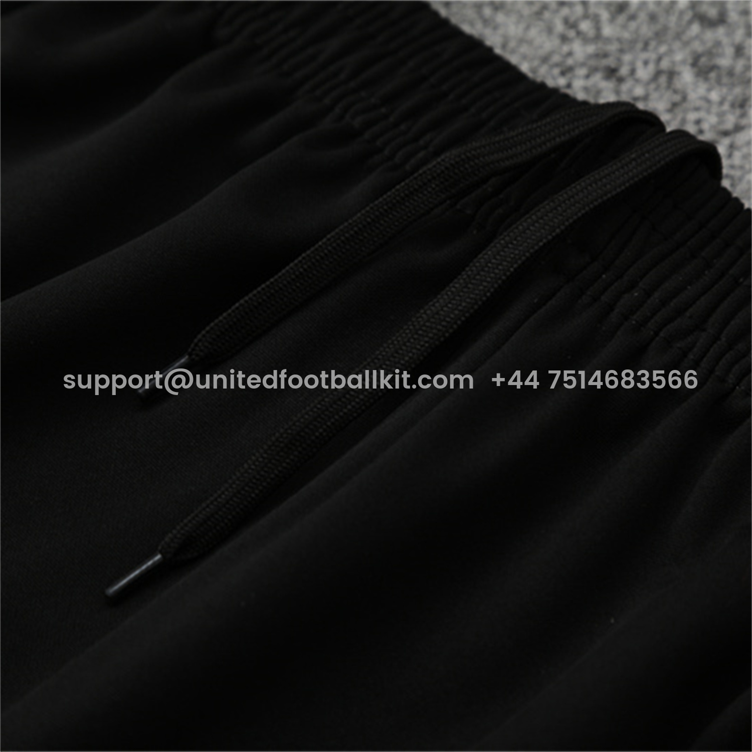 Unitedfootballkit.com | INT M.A.M 25-26 Kid Long Sleeves Training Set - Black Top & Black Pants -Customize Name, Number and Patch | Worldwide Shipping