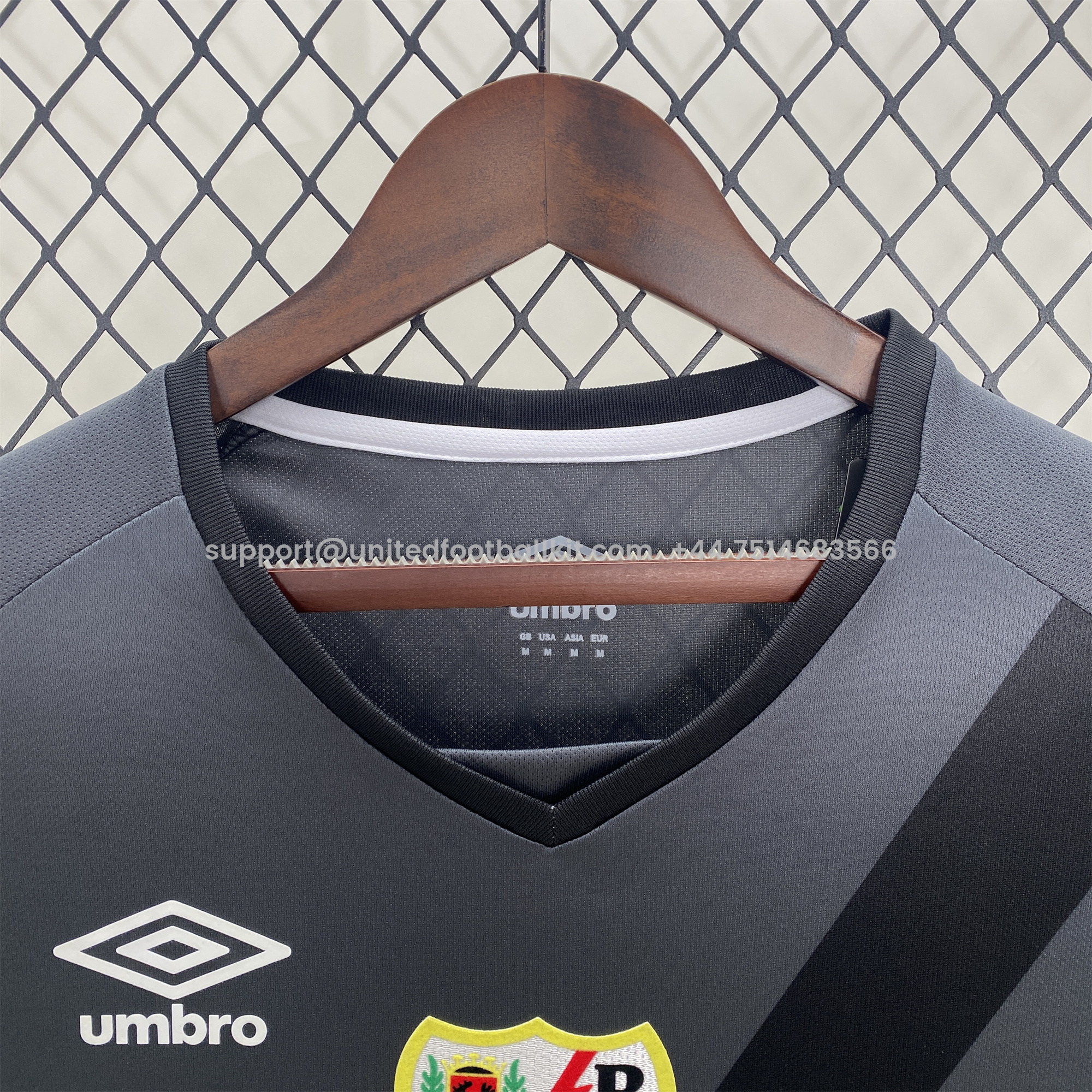 Unitedfootballkit.com | Rayo Vallecano 24-25 Third Jersey - Fans Version -Customize Name, Number and Patch | Worldwide Shipping