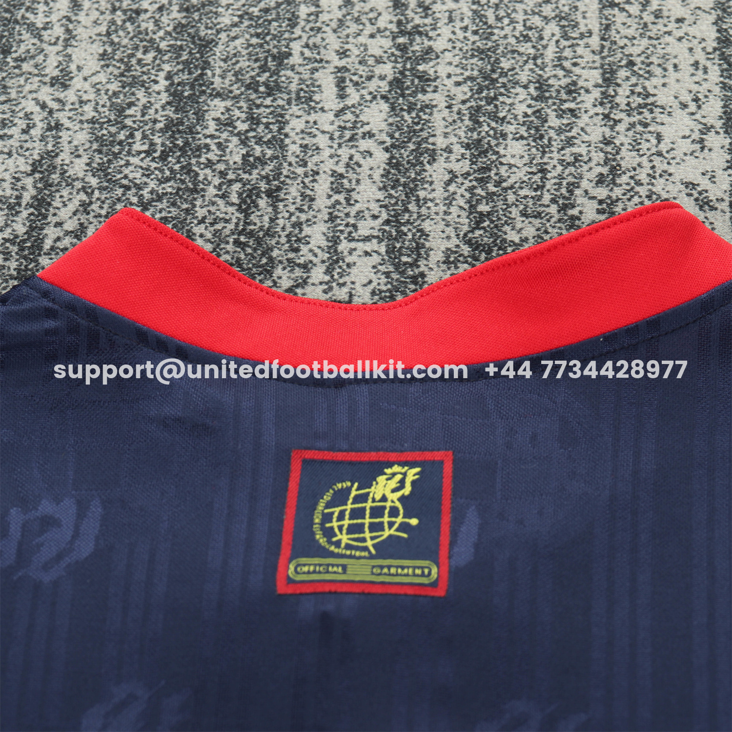 Unitedfootballkit.com | Retro Spain 1996 Away Kids Kit -Customize Name, Number and Patch | Worldwide Shipping