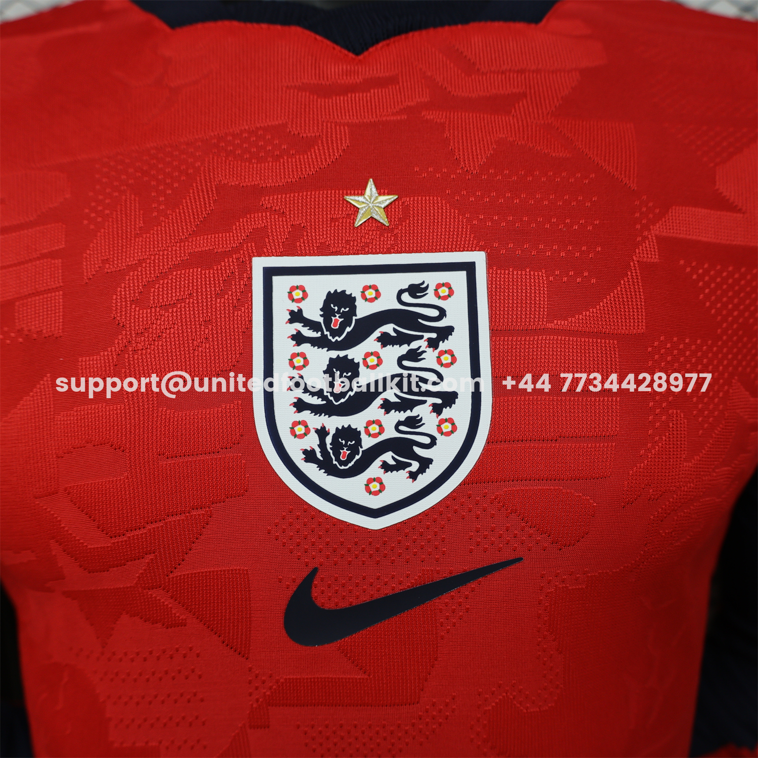 Unitedfootballkit.com | England 2026 Away Long Sleeves Jersey - Player Version -Customize Name, Number and Patch | Worldwide Shipping