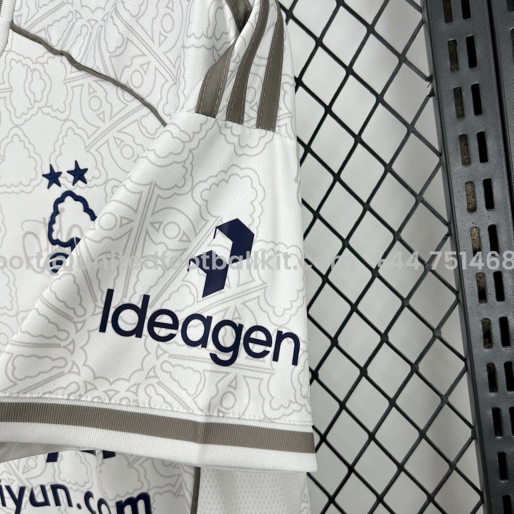 Unitedfootballkit.com | Nottingham Forest 25-26 Away Jersey - Fans Version -Customize Name, Number and Patch | Worldwide Shipping