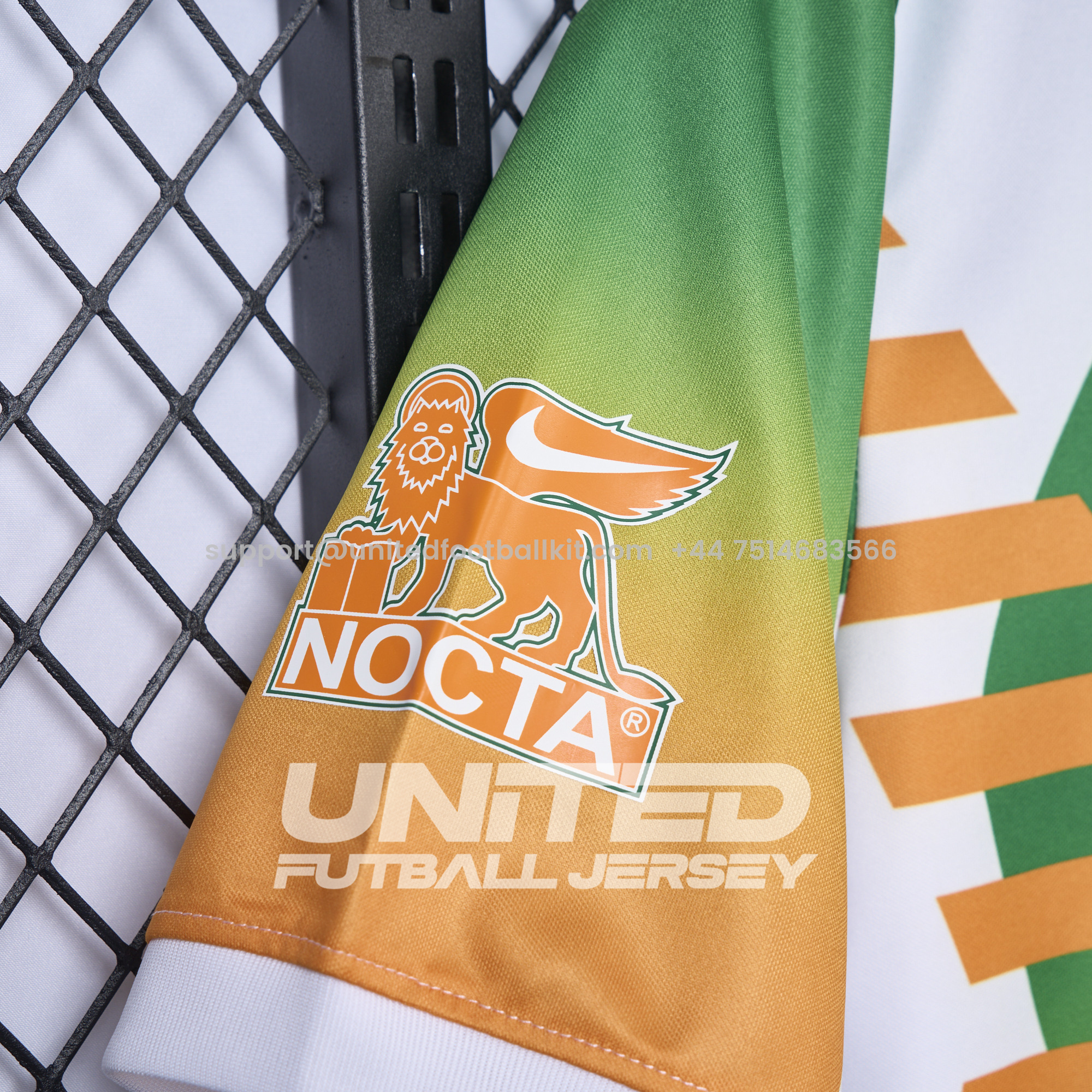 Unitedfootballkit.com | Venezia FC 24-25 Orange and Green Pre-Match Jersey - Fans Version -Customize Name, Number and Patch | Worldwide Shipping
