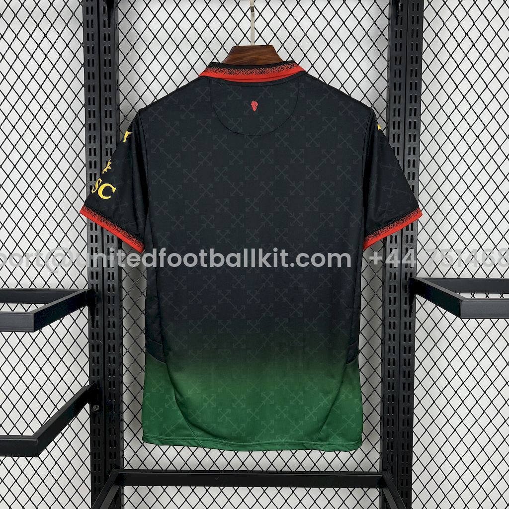 Unitedfootballkit.com | AC Milan 24-25 Black Green “Diavoli” Special Edition Jersey - Fans Version -Customize Name, Number and Patch | Worldwide Shipping