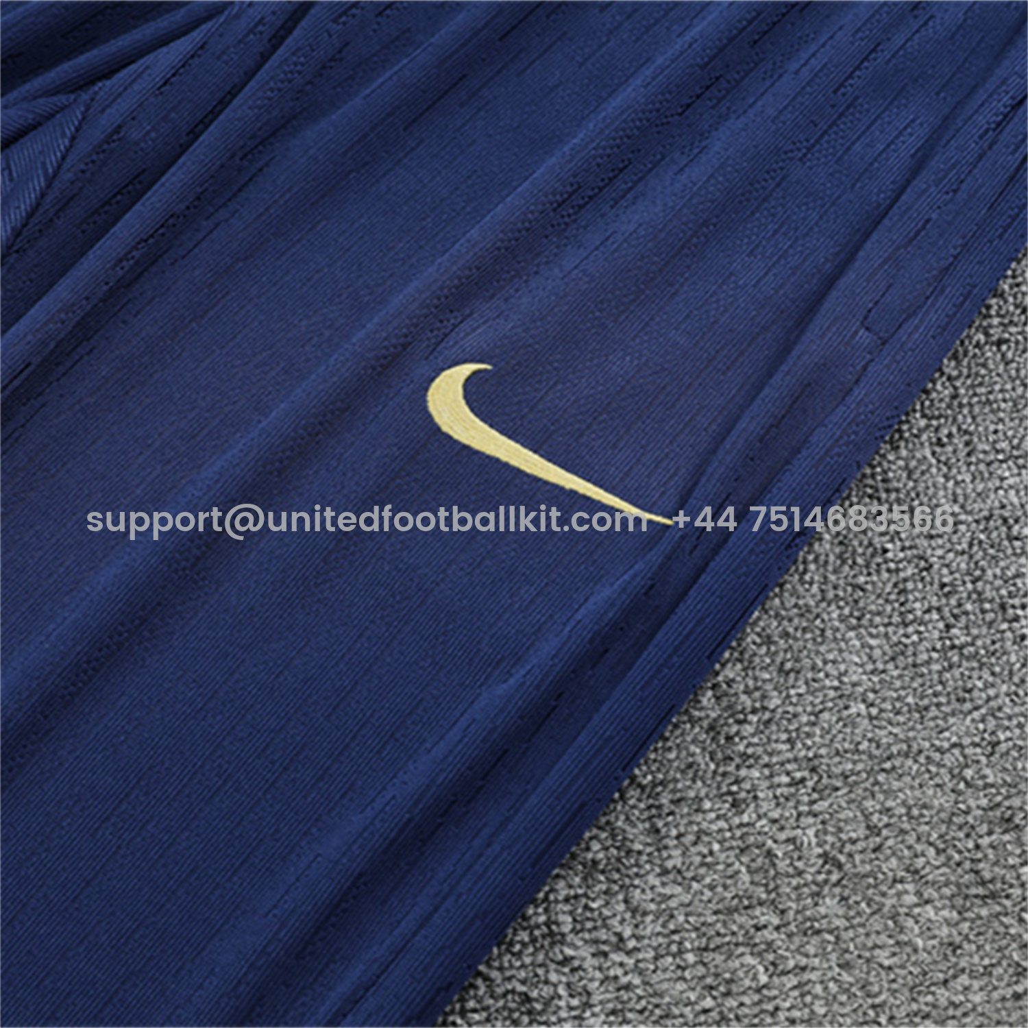 Unitedfootballkit.com | Barcelona 25-26 Long Sleeves Training Set - Royal Blue top & Royal Blue Pants -Customize Name, Number and Patch | Worldwide Shipping