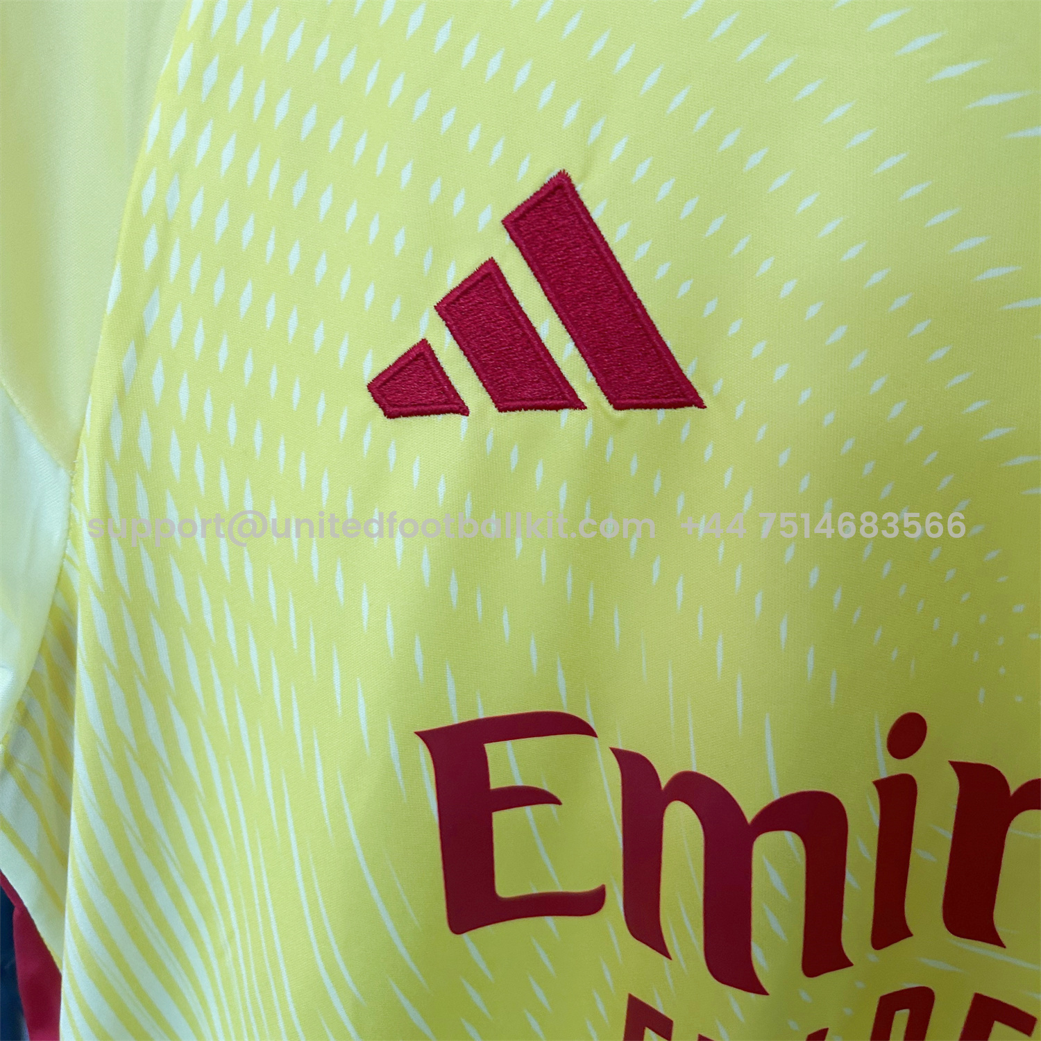 Unitedfootballkit.com | Arsenal 25-26 Yellow Goalkeeper Jersey - Fans Version -Customize Name, Number and Patch | Worldwide Shipping