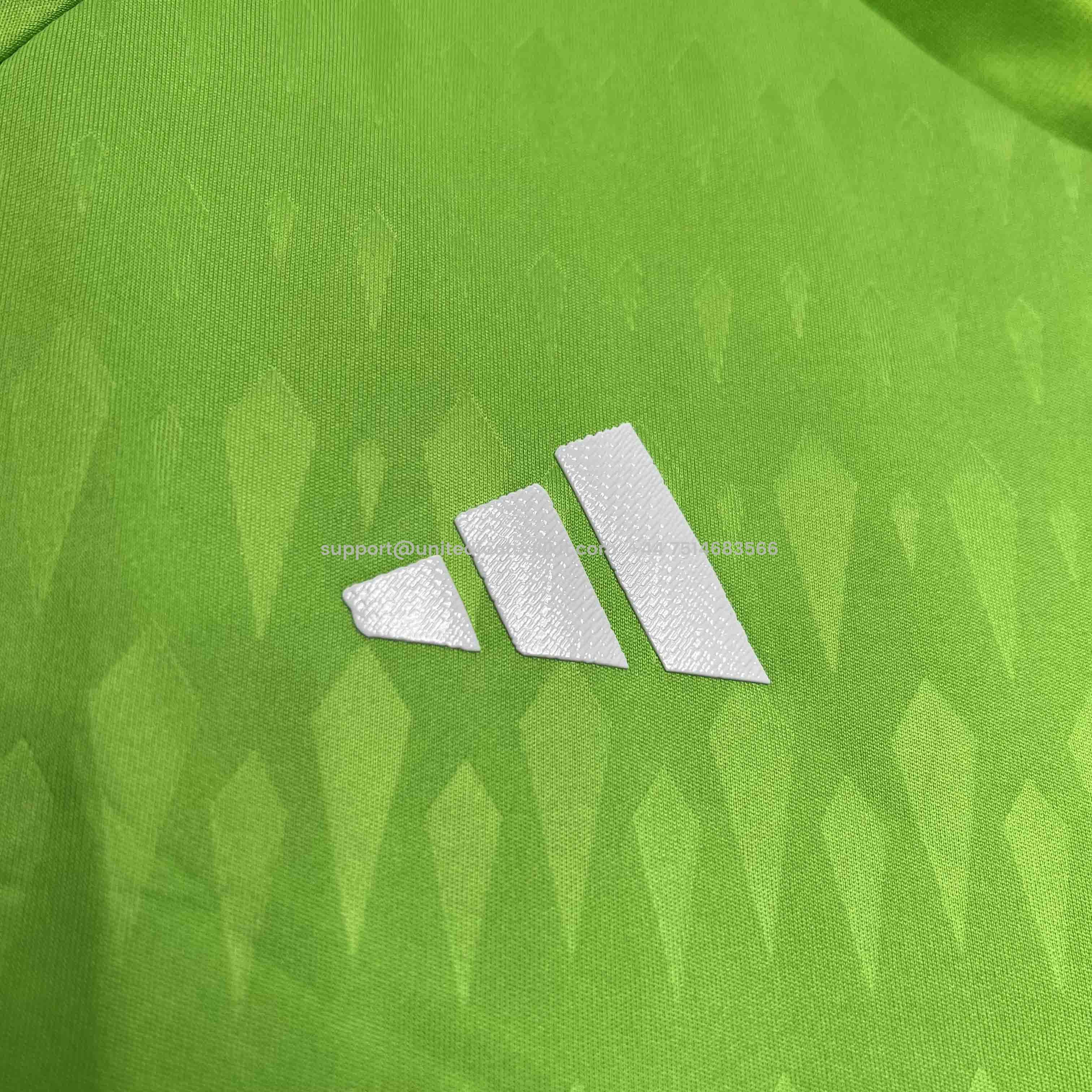 Unitedfootballkit.com | Tigres UANL 24-25 Green Goalkeeper Jersey - Fans Version -Customize Name, Number and Patch | Worldwide Shipping