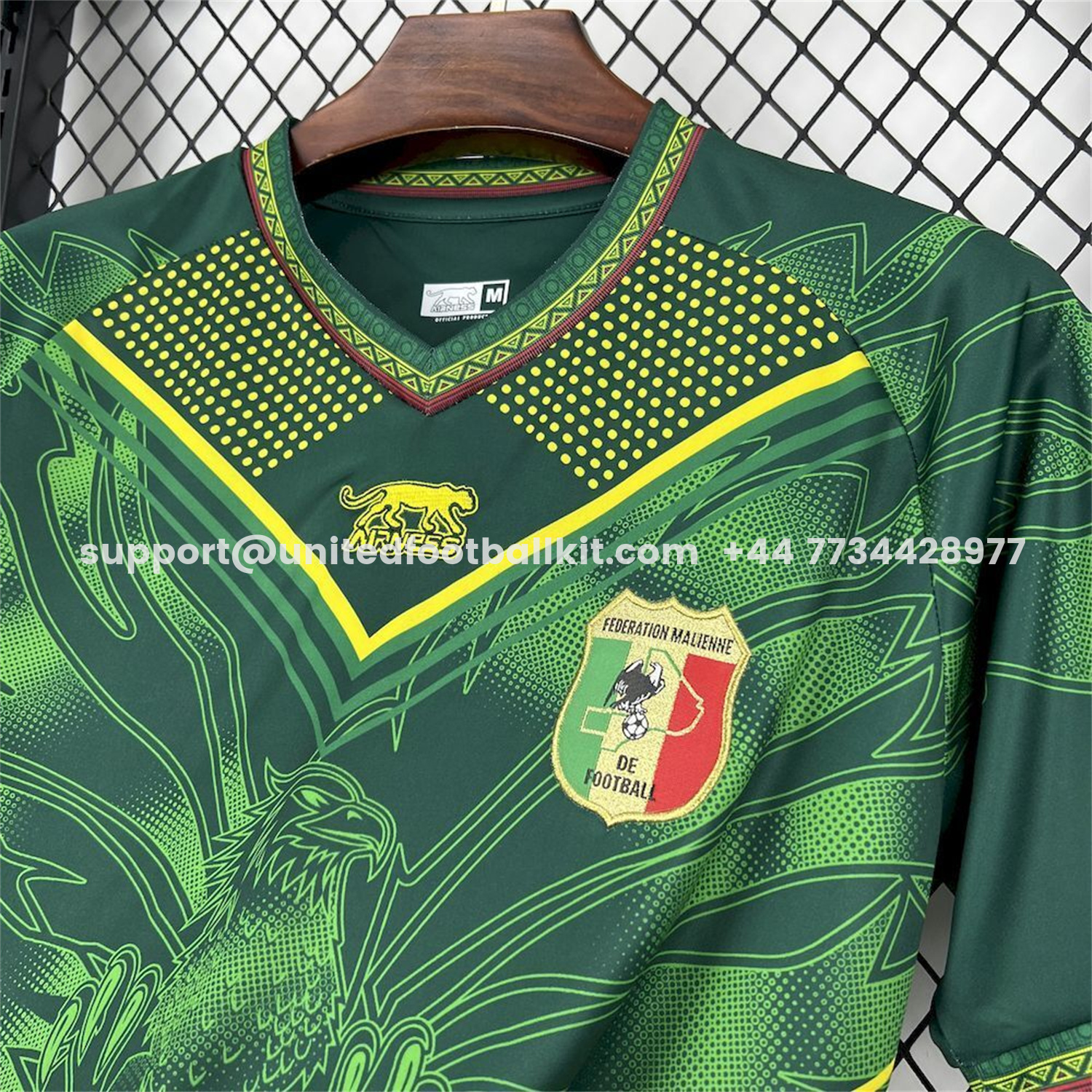 Unitedfootballkit.com | Mali 2026 Away Green Jersey - Fans Version -Customize Name, Number and Patch | Worldwide Shipping