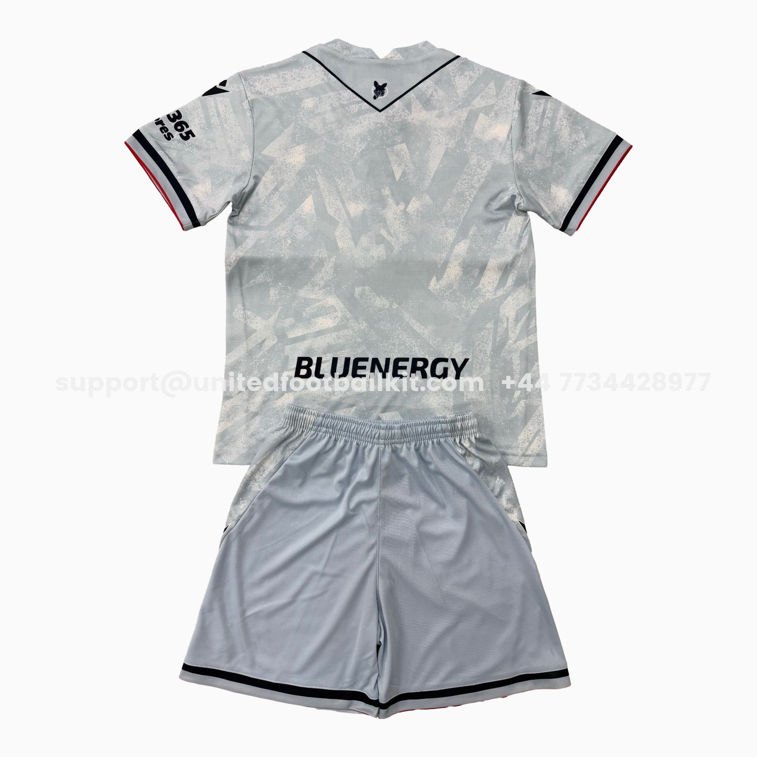 Unitedfootballkit.com | Udinese 25-26 Away Kids Kit -Customize Name, Number and Patch | Worldwide Shipping