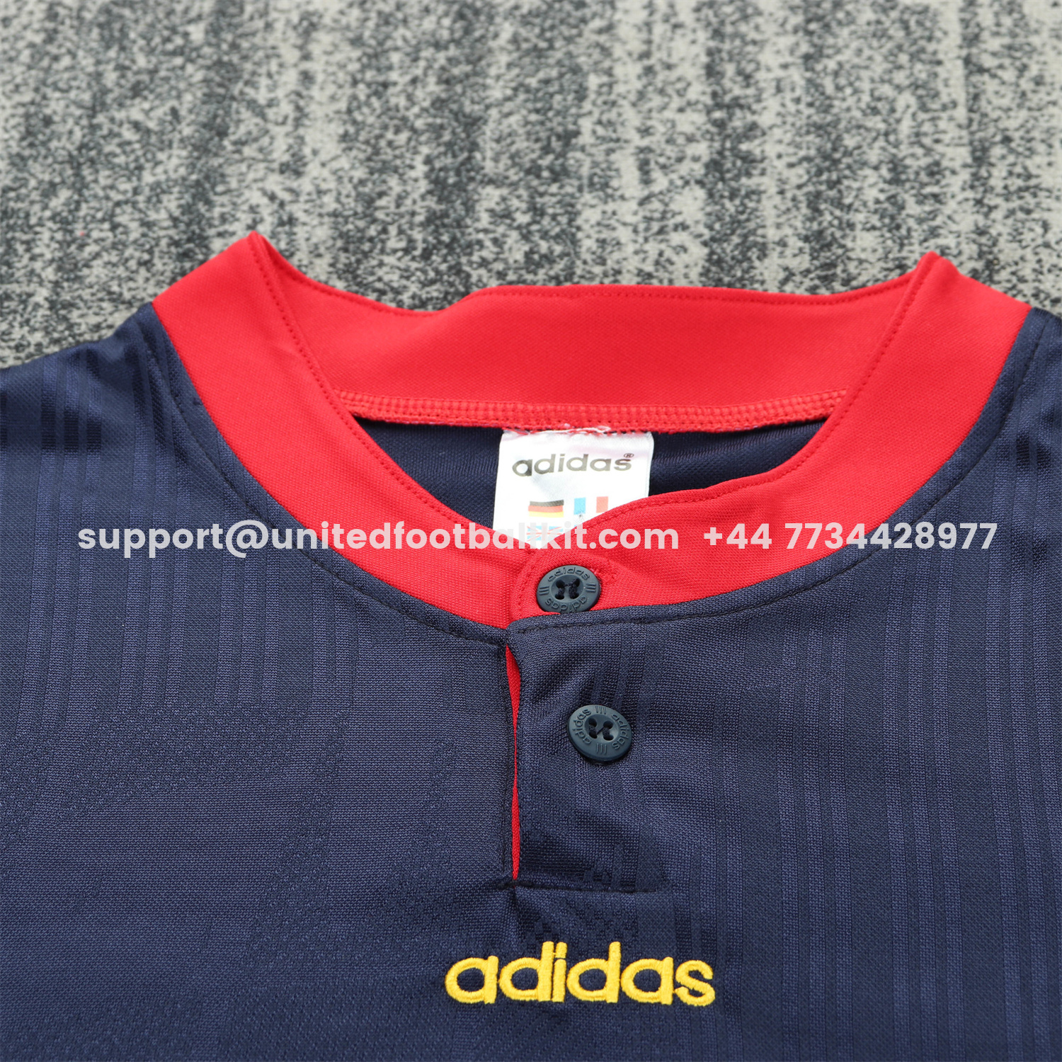 Unitedfootballkit.com | Retro Spain 1996 Away Kids Kit -Customize Name, Number and Patch | Worldwide Shipping