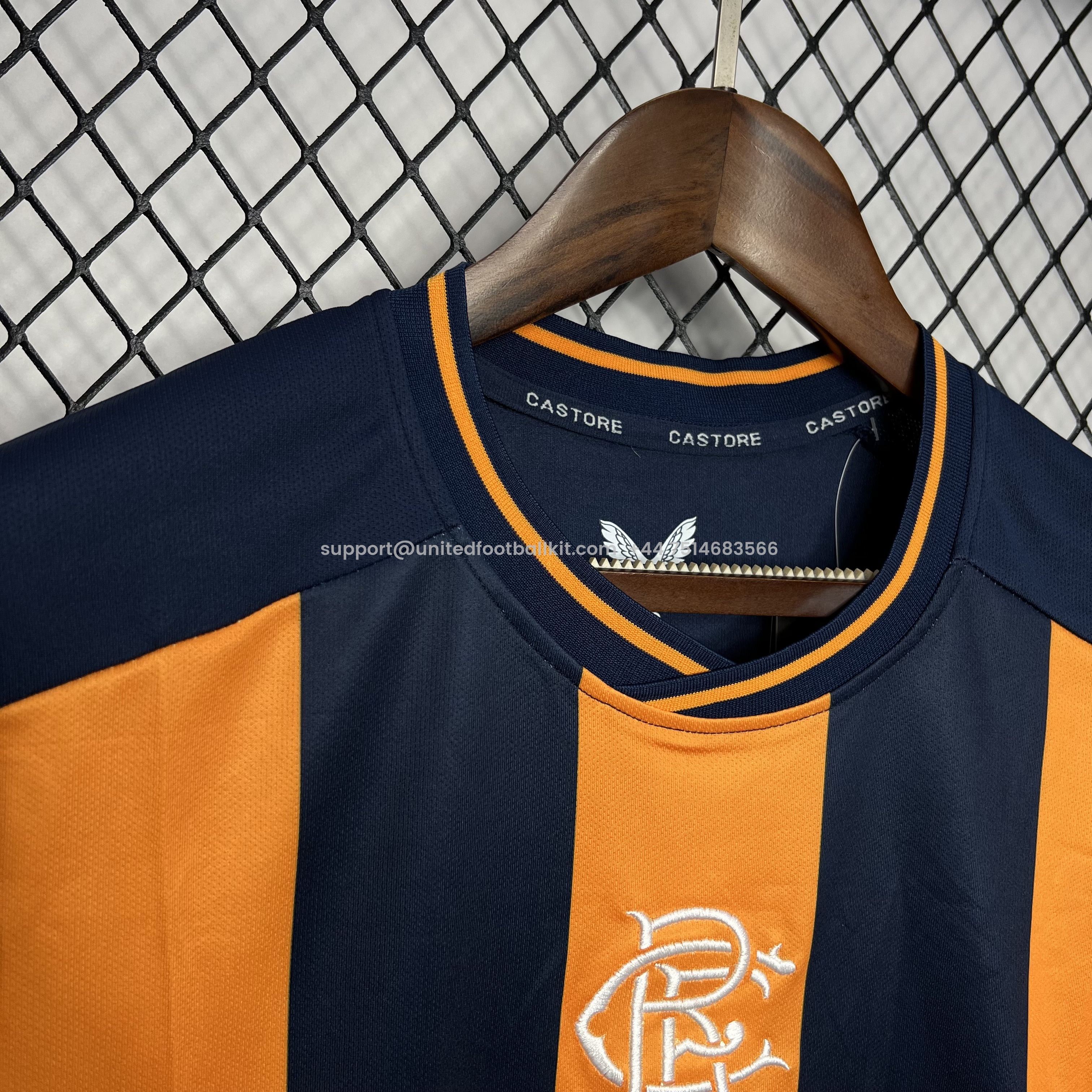 Unitedfootballkit.com | Glasgow Rangers 24-25 Third Jersey - Fans Version -Customize Name, Number and Patch | Worldwide Shipping