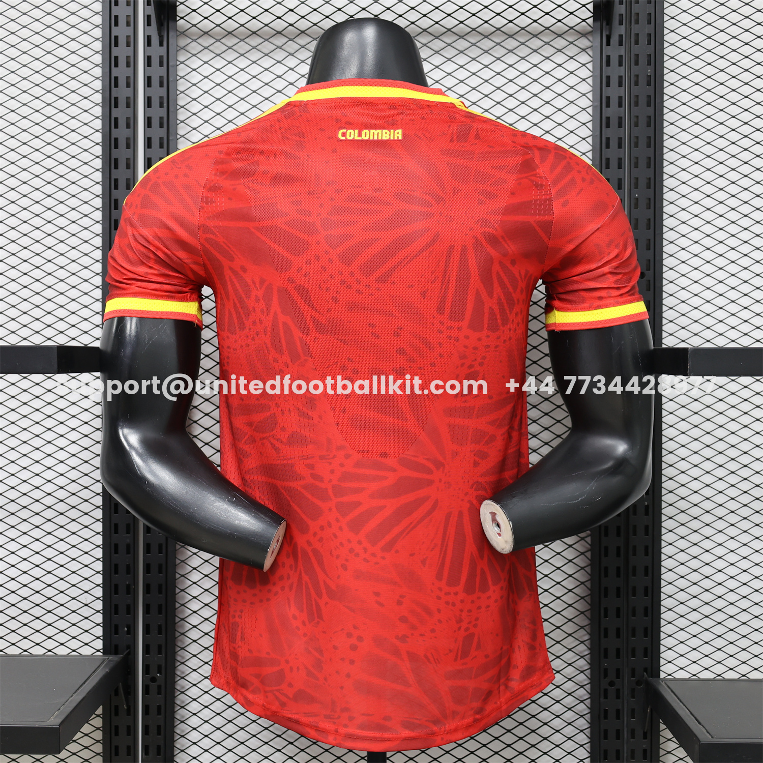 Unitedfootballkit.com | Colombia 2026 Red Special Jersey - Player Version -Customize Name, Number and Patch | Worldwide Shipping