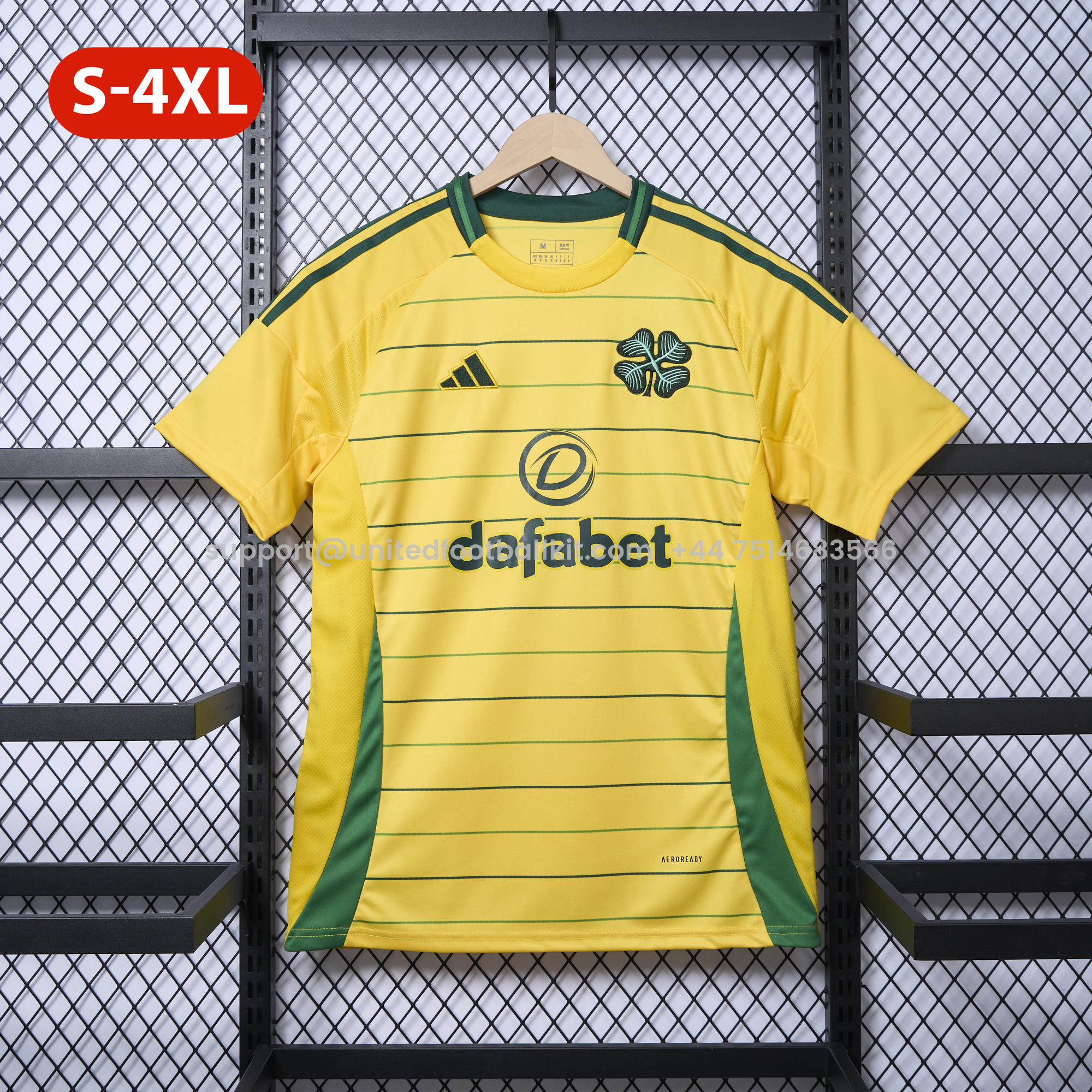 Unitedfootballkit.com | Celtic 24-25 Away Jersey - Fans Version -Customize Name, Number and Patch | Worldwide Shipping