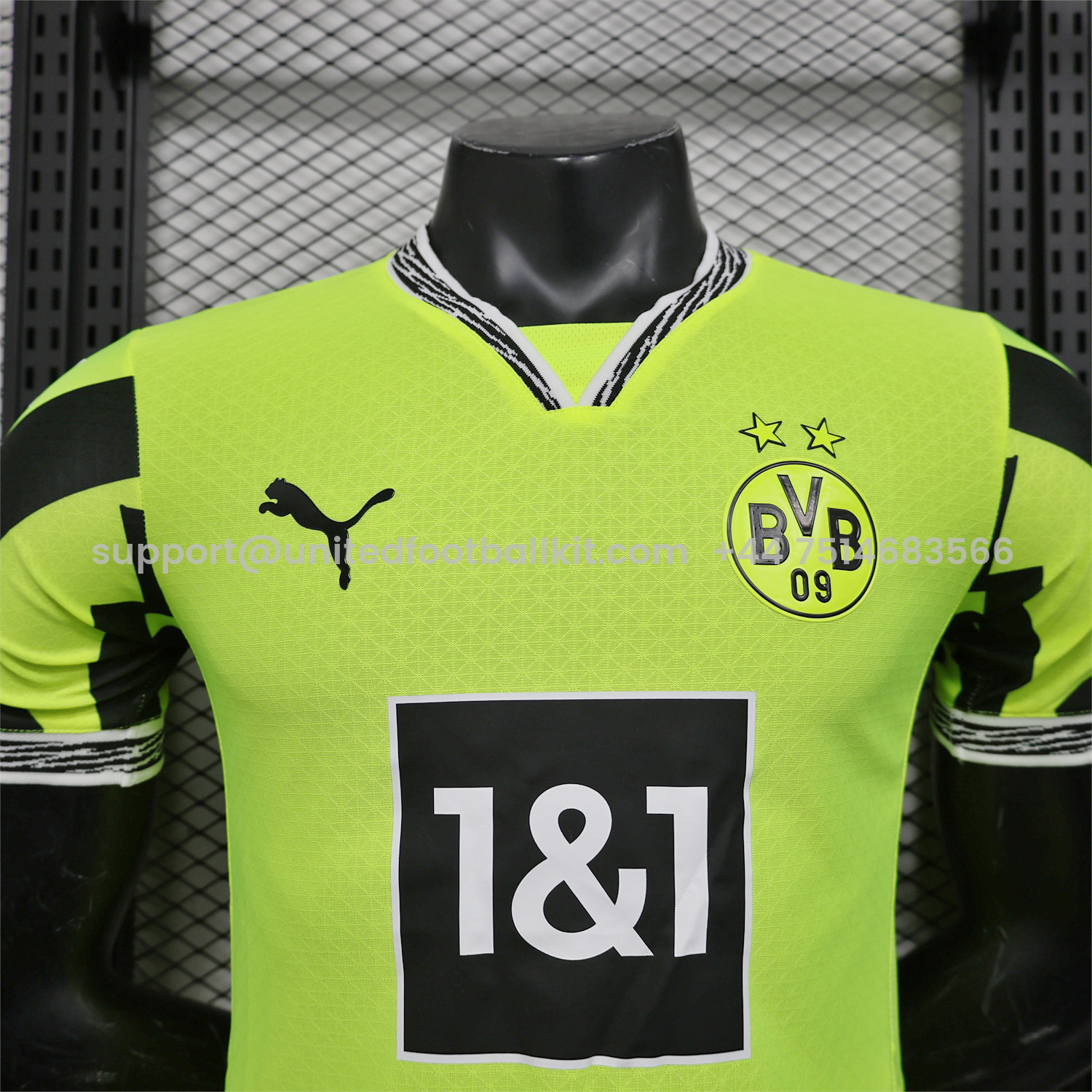 Unitedfootballkit.com | Dortmund 24-25 Yellow Alert Special Edition Jersey - Player Version -Customize Name, Number and Patch | Worldwide Shipping