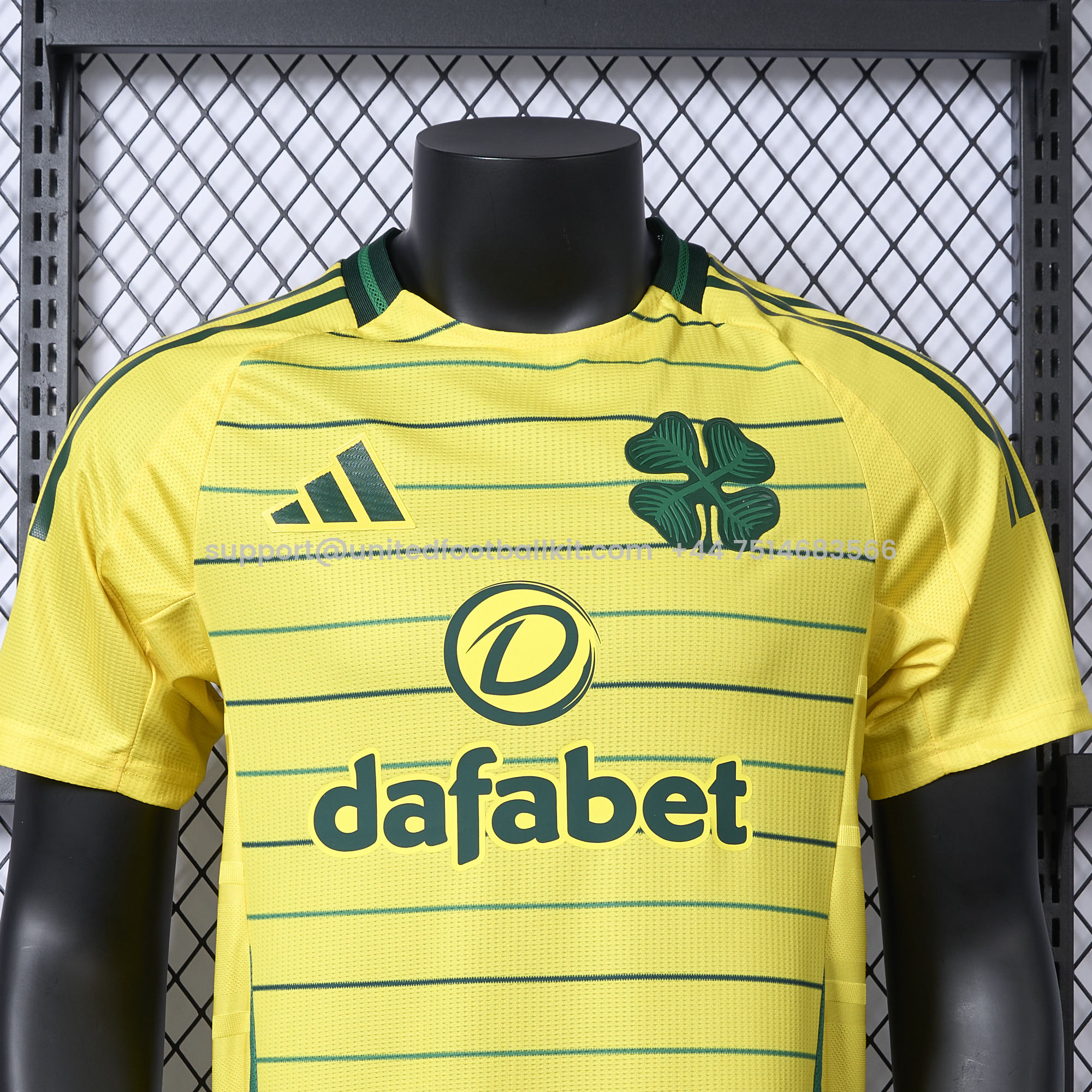 Unitedfootballkit.com | Celtic 24-25 Away Jersey - Player Version -Customize Name, Number and Patch | Worldwide Shipping