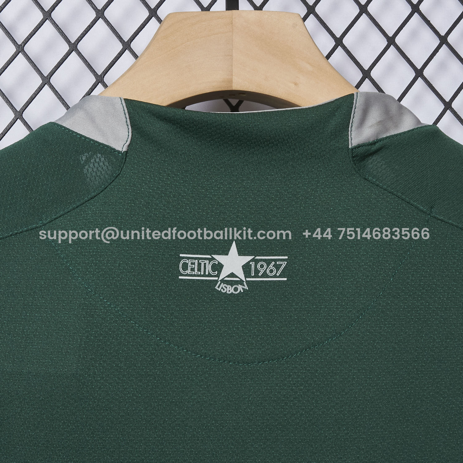 Unitedfootballkit.com | Retro Celtic 2006-07 Champions League 40th Anniversary Away Jersey -Customize Name, Number and Patch | Worldwide Shipping