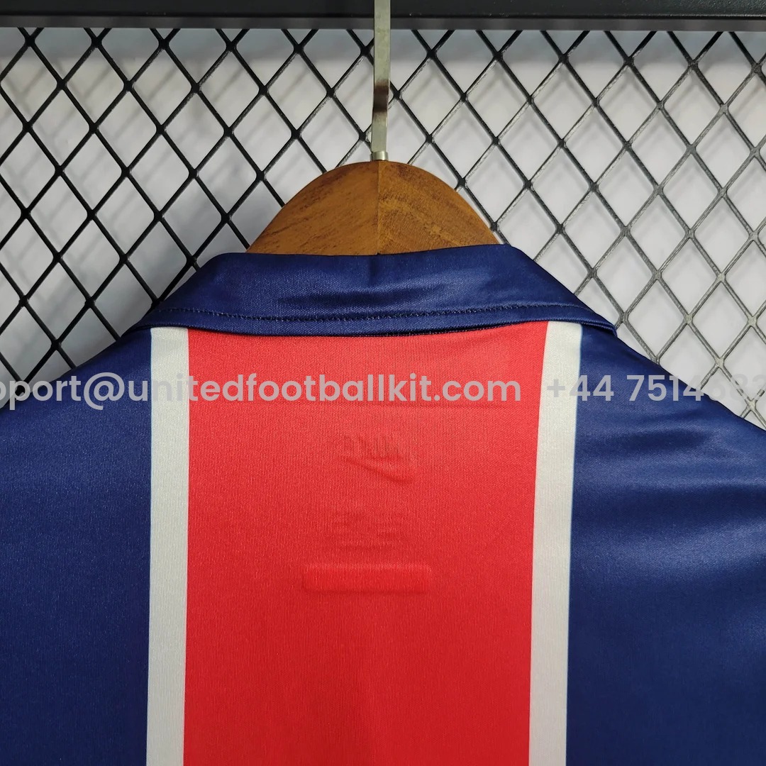 Unitedfootballkit.com | Retro Paris Saint-Germain PSG 1998-99 Home Jersey -Customize Name, Number and Patch | Worldwide Shipping