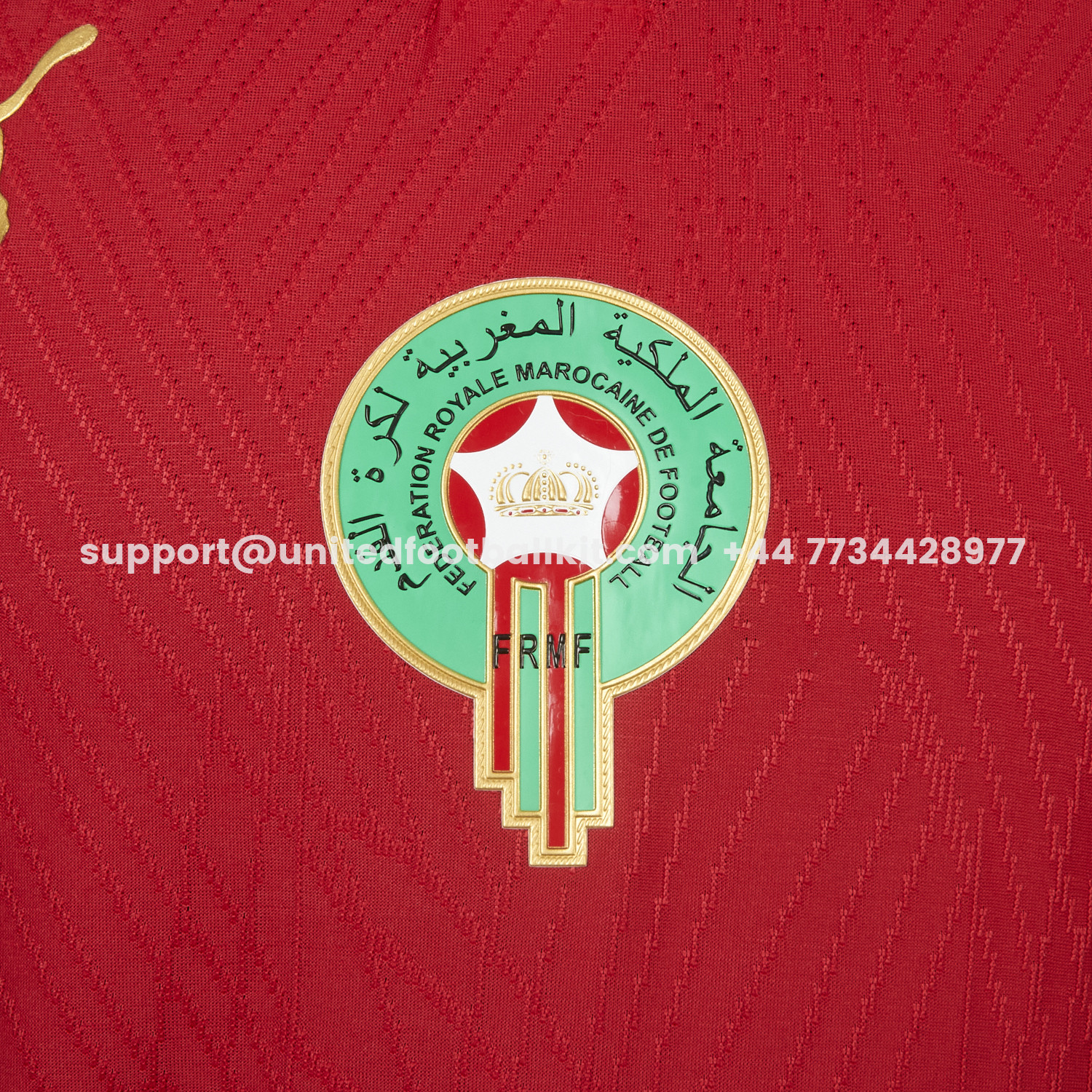 Unitedfootballkit.com | Morocco 2026 Home Jersey - Player Version -Customize Name, Number and Patch | Worldwide Shipping