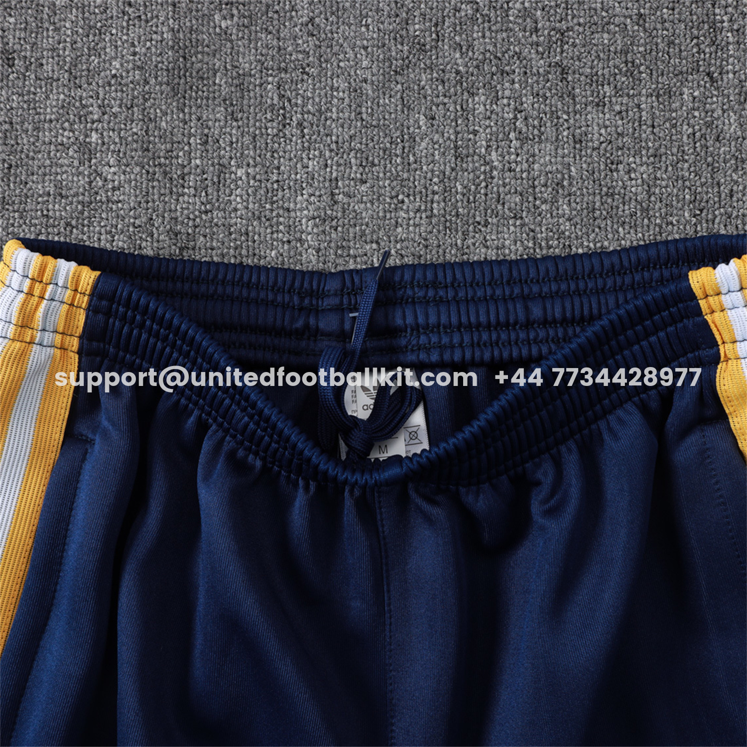 Unitedfootballkit.com | Real Madrid 26-27 Long Sleeves Training Set - Dark Blue Top And Pants -Customize Name, Number and Patch | Worldwide Shipping