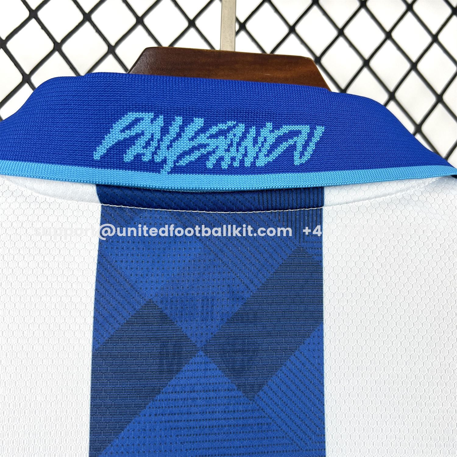 Unitedfootballkit.com | Paysandu 26-27 Home All Sponsors Jersey - Fans Version -Customize Name, Number and Patch | Worldwide Shipping