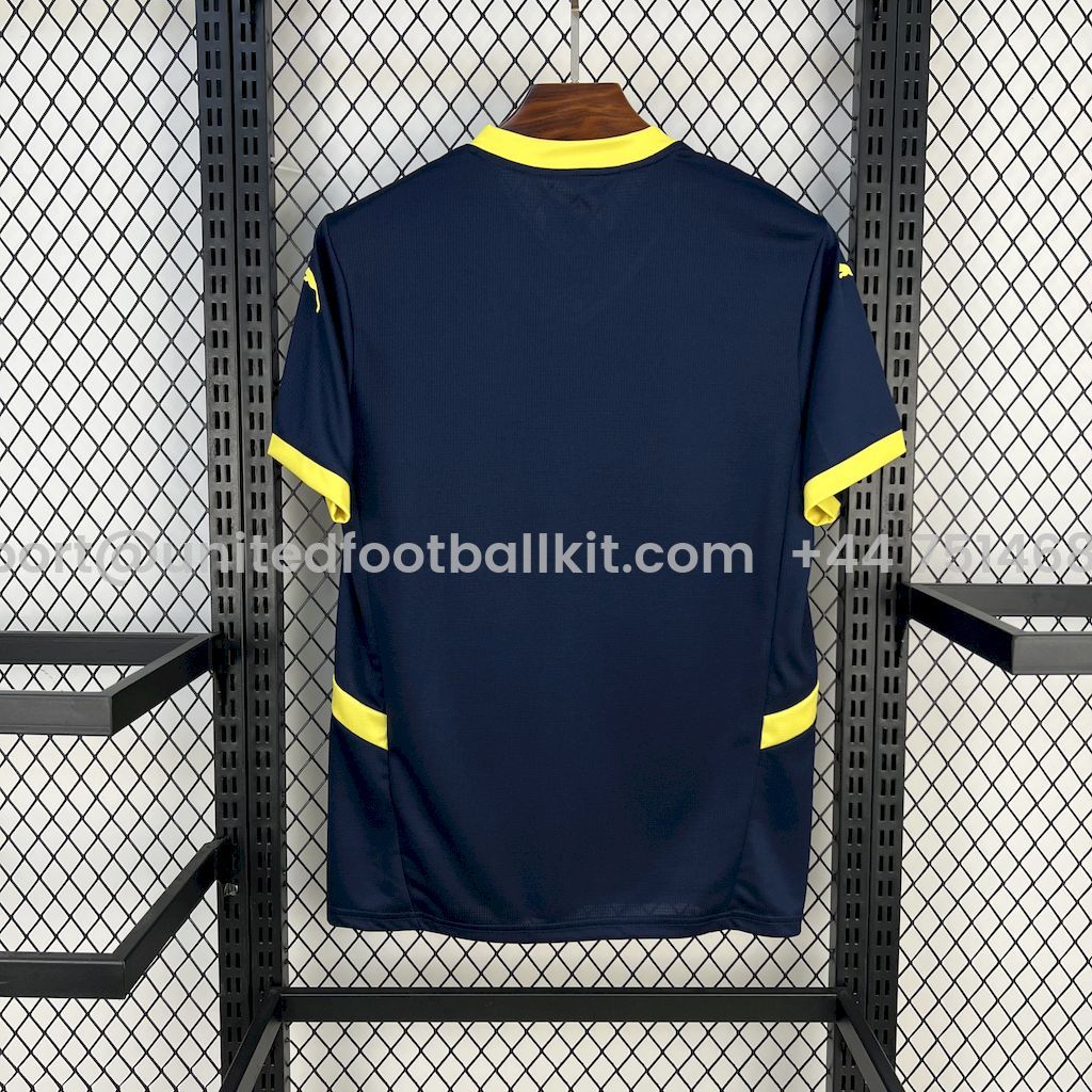 Unitedfootballkit.com | Fenerbahce 24-25 Fourth Jersey - Fans Version -Customize Name, Number and Patch | Worldwide Shipping