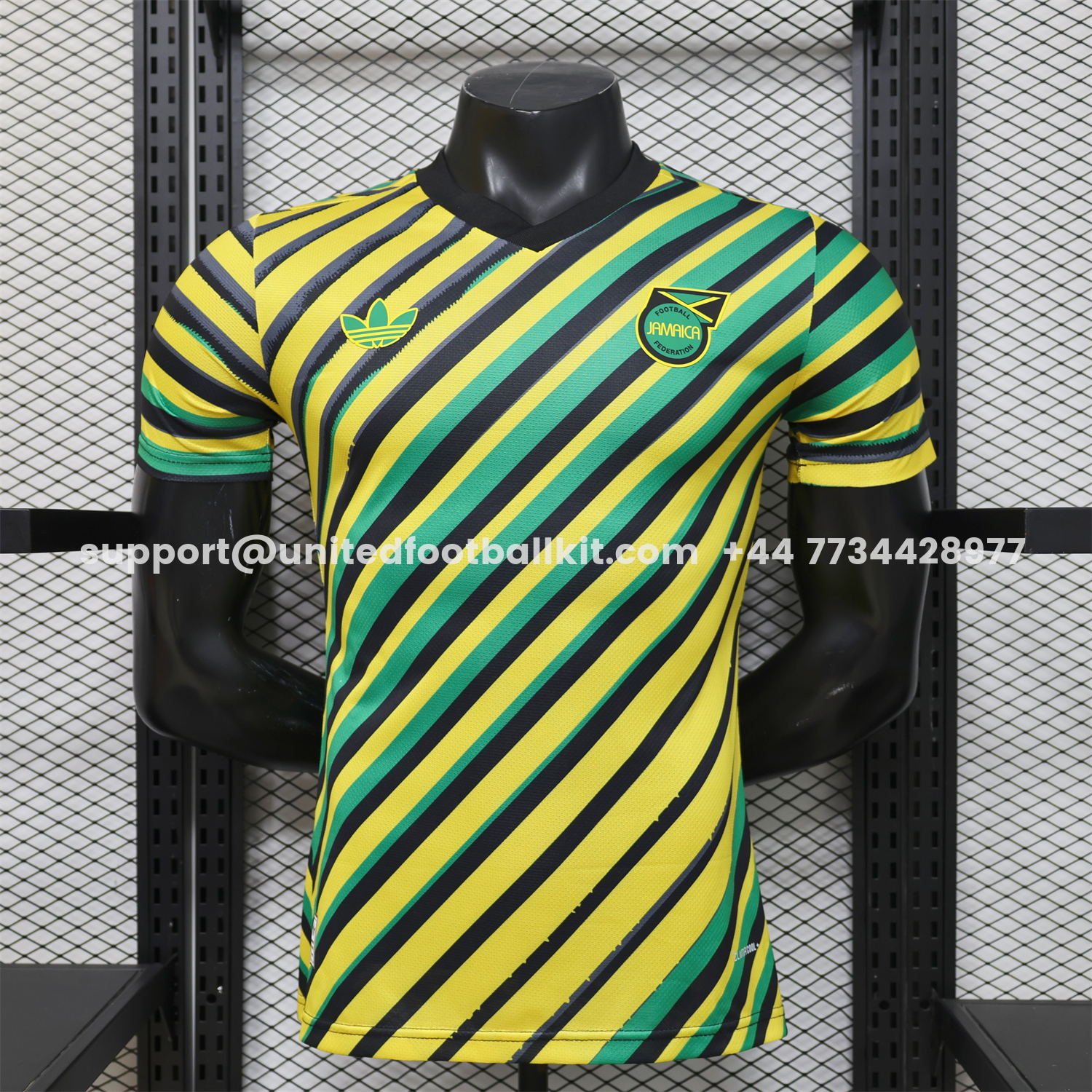 Unitedfootballkit.com | Jamaica 2026 Yellow-Green Twill Jersey - Player Version -Customize Name, Number and Patch | Worldwide Shipping