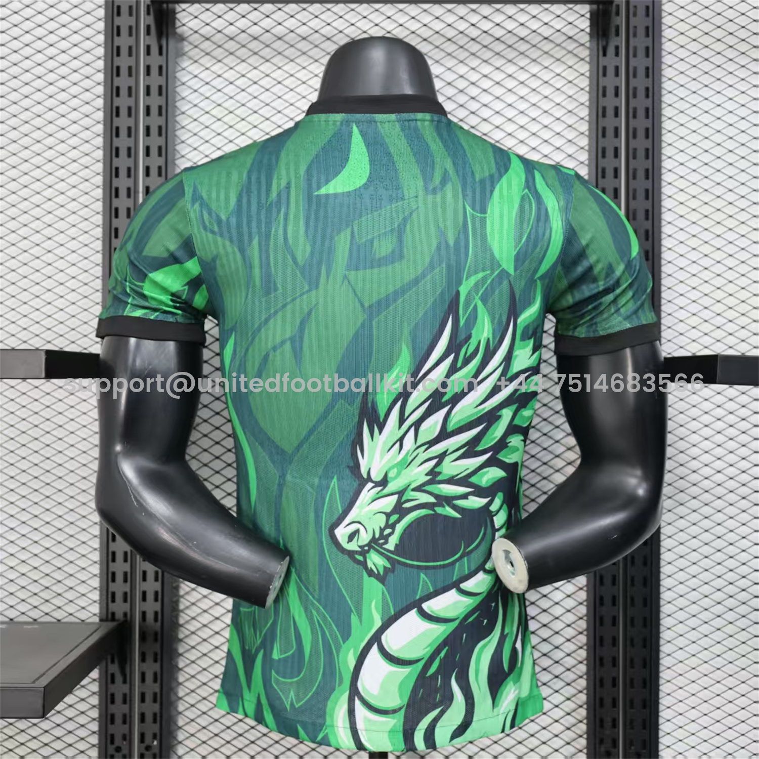 Unitedfootballkit.com | Liver.pool 25-26 Green Dragon and Fire Special Jersey - Player Version -Customize Name, Number and Patch | Worldwide Shipping