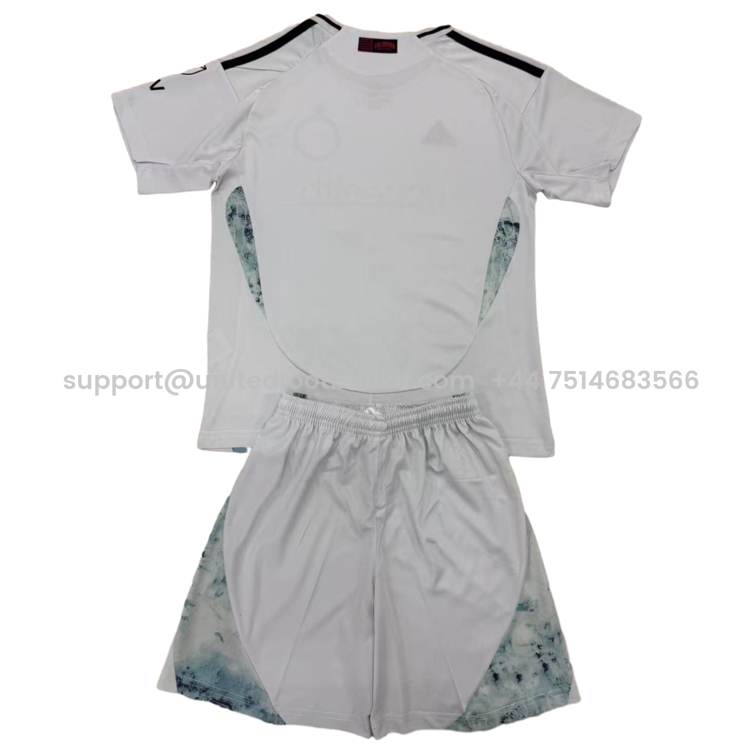 Unitedfootballkit.com | Colorado Rapids 25-26 Away Kids Kit -Customize Name, Number and Patch | Worldwide Shipping