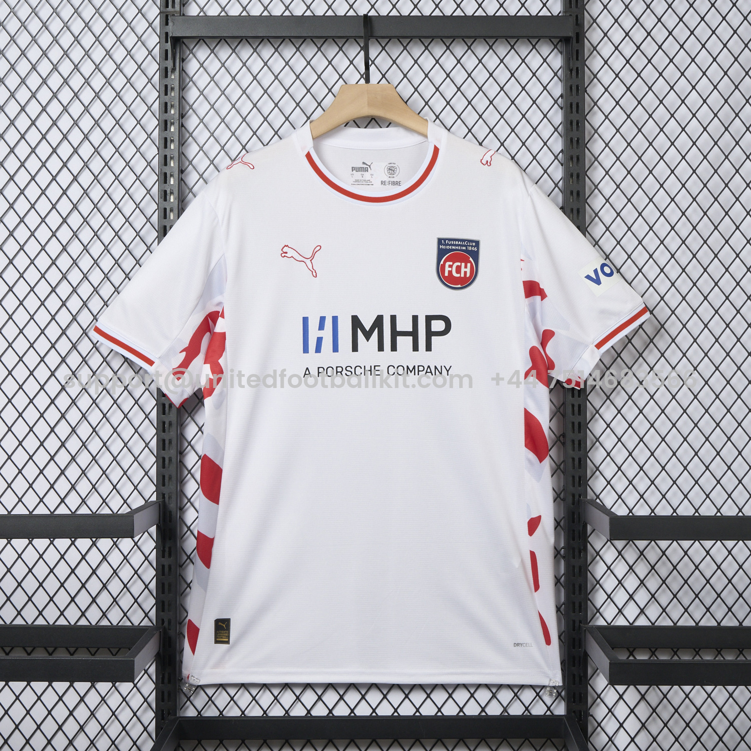 Unitedfootballkit.com | FC Heidenheim 25-26 Third Jersey - Fans Version -Customize Name, Number and Patch | Worldwide Shipping