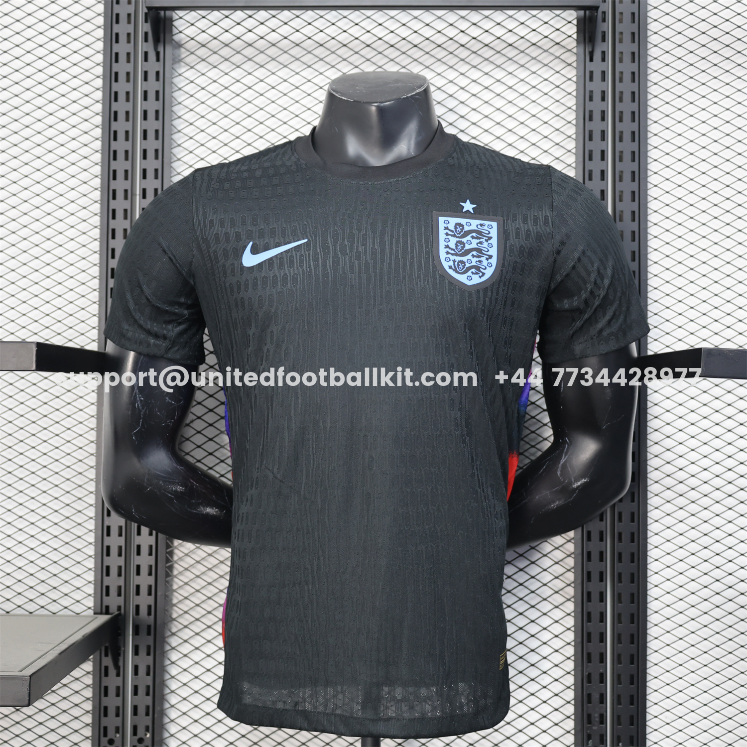 Unitedfootballkit.com | England 2025 Women's Team Away Jersey - Men's Player Version -Customize Name, Number and Patch | Worldwide Shipping