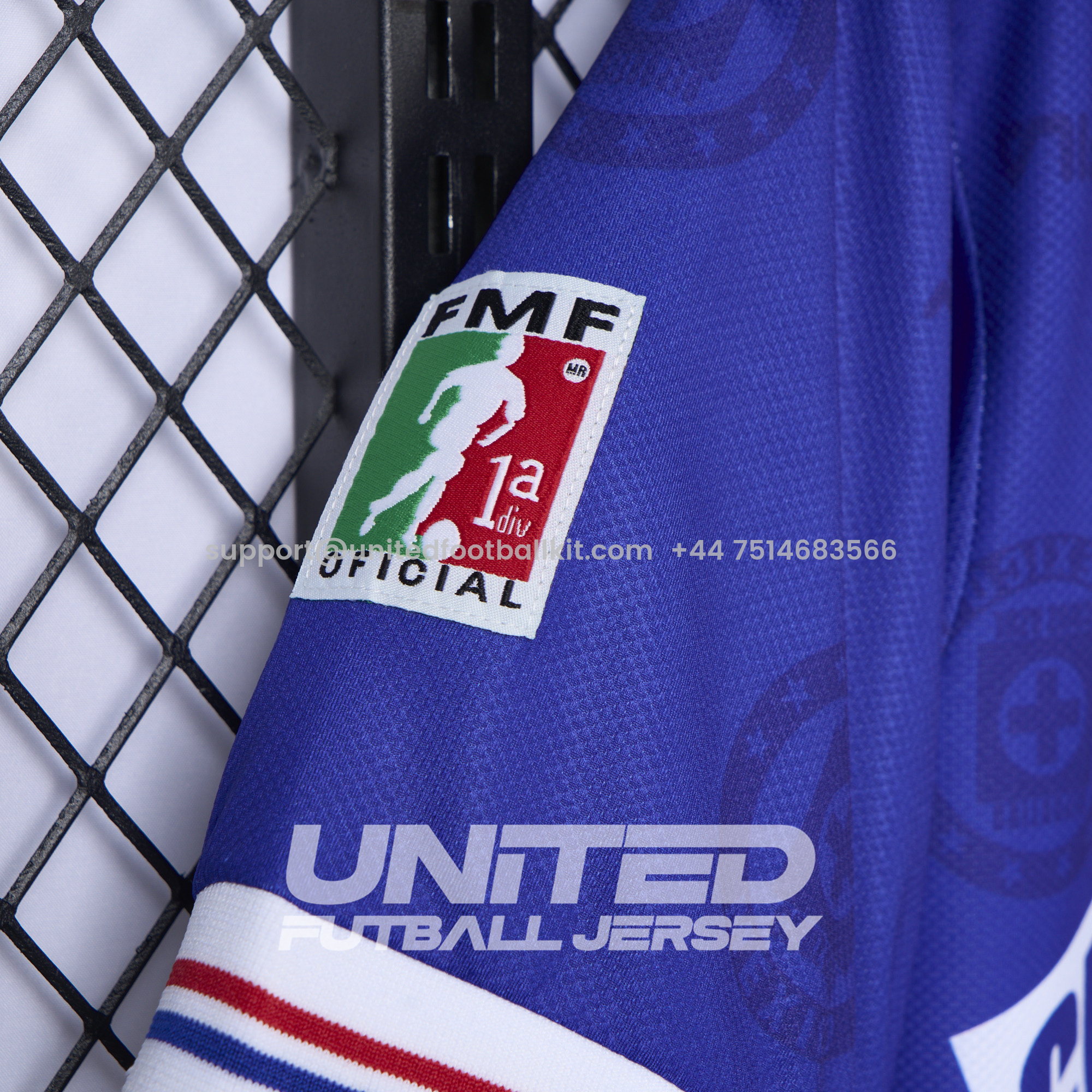Unitedfootballkit.com | Retro Cruz Azul 1998-99 Home Stadium Jersey - Fans Version -Customize Name, Number and Patch | Worldwide Shipping