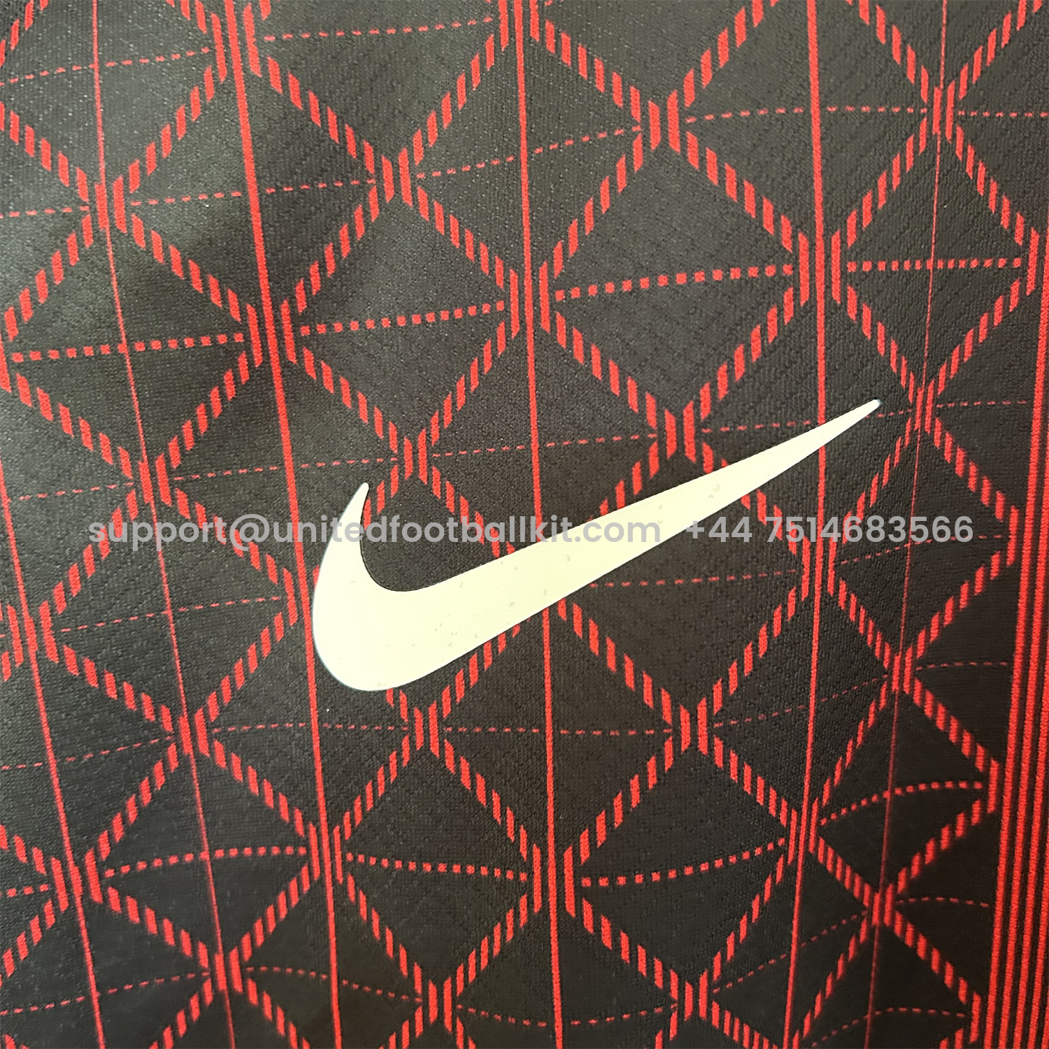 Unitedfootballkit.com | Paris Saint-Germain PSG 25-26 Red Pre-Match Training Jersey - Fans Version -Customize Name, Number and Patch | Worldwide Shipping