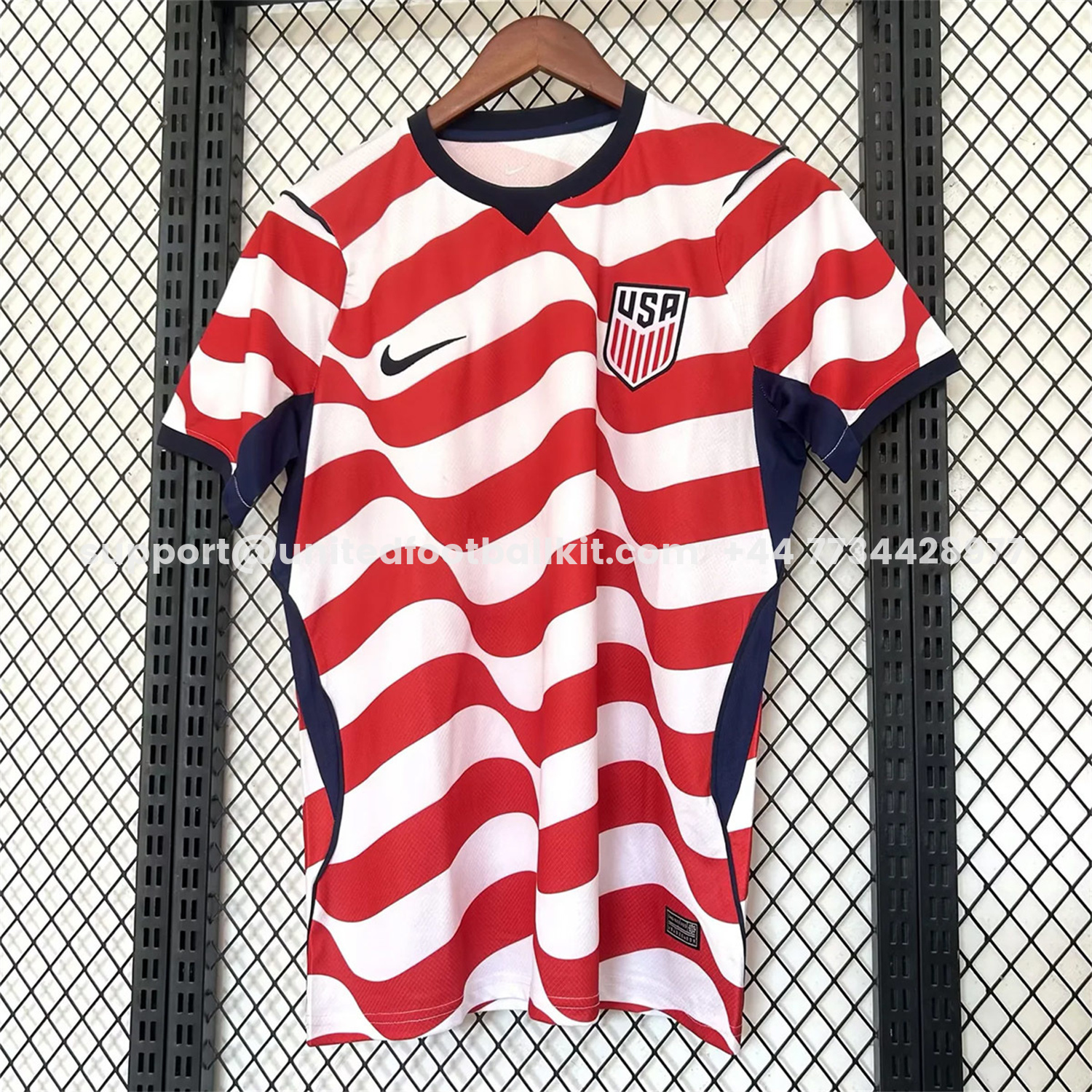 Unitedfootballkit.com | United States USA 2026 Home Jersey - Fans Version -Customize Name, Number and Patch | Worldwide Shipping