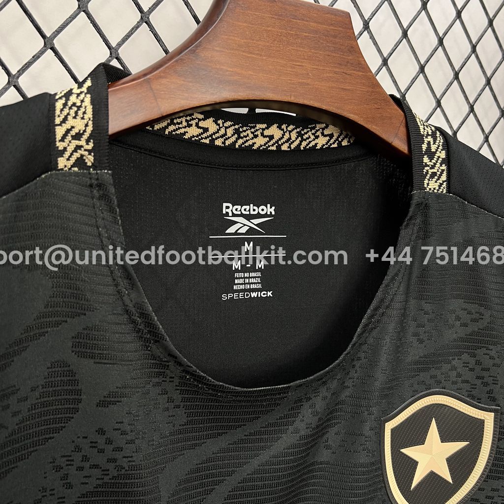 Unitedfootballkit.com | Women's Botafogo 2024 Away Unsponsored Jersey -Customize Name, Number and Patch | Worldwide Shipping