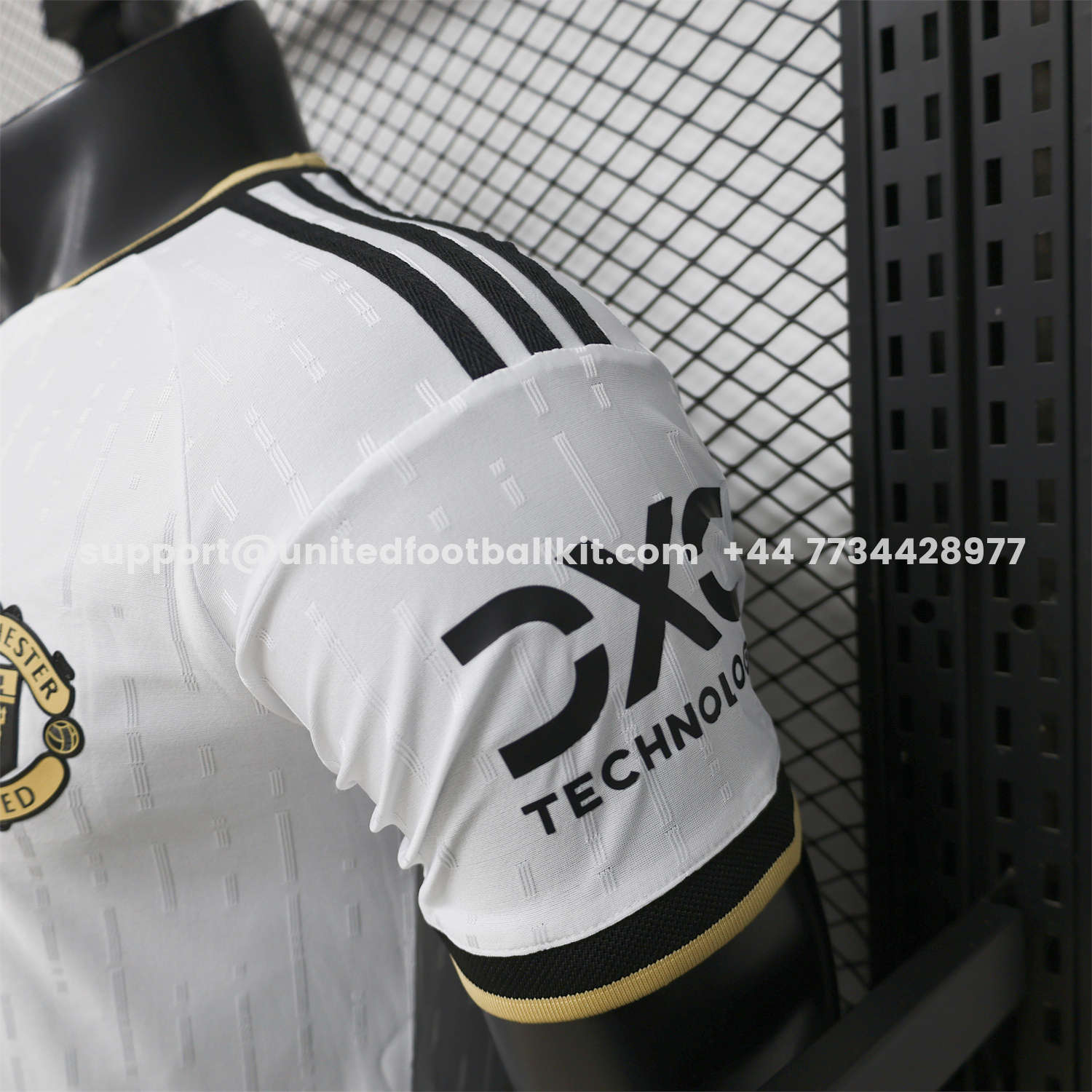 Unitedfootballkit.com | Manchester United 26-27 Snapdragon White Special Jersey - Player Version -Customize Name, Number and Patch | Worldwide Shipping
