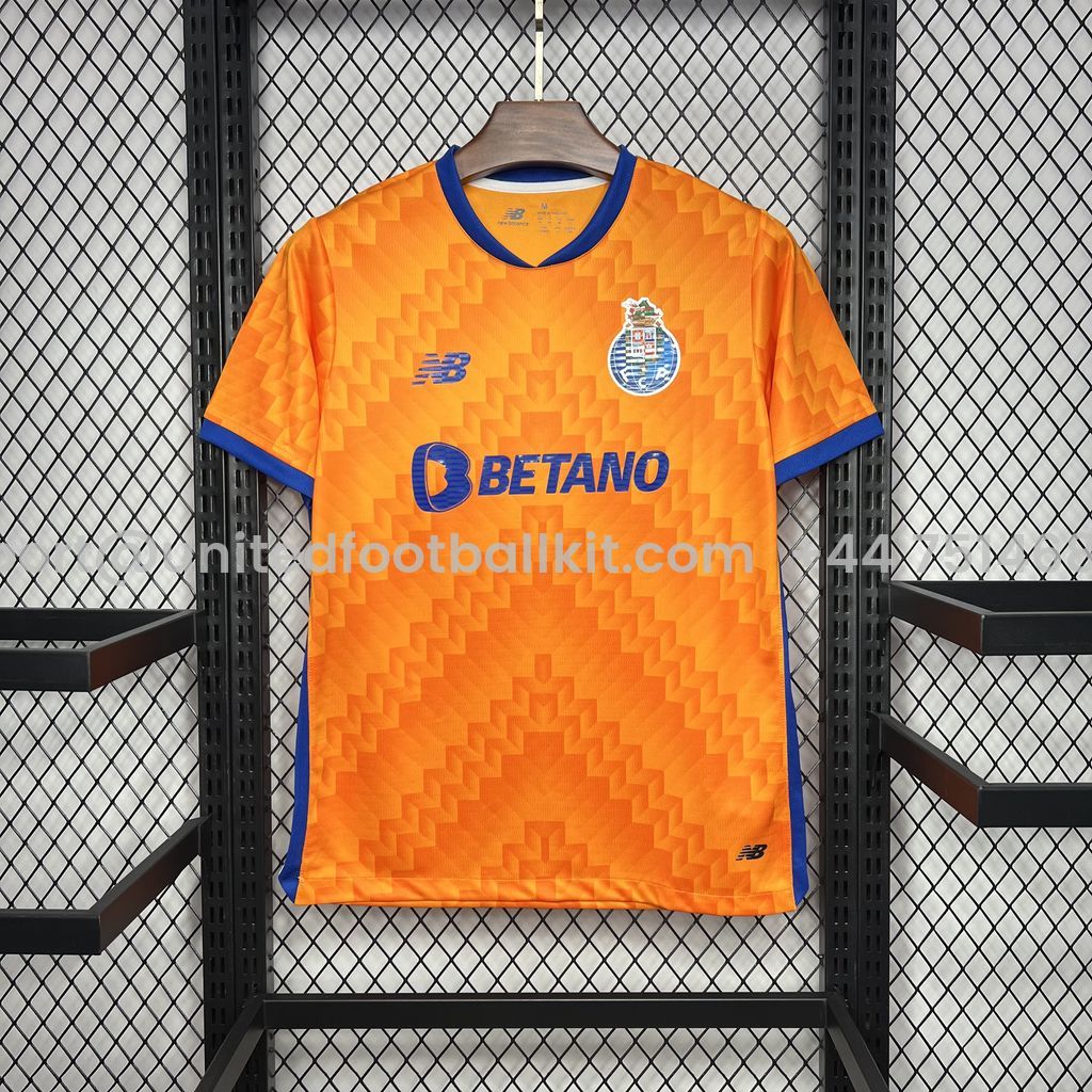Unitedfootballkit.com | Porto 24-25 Away Jersey - Fans Version -Customize Name, Number and Patch | Worldwide Shipping
