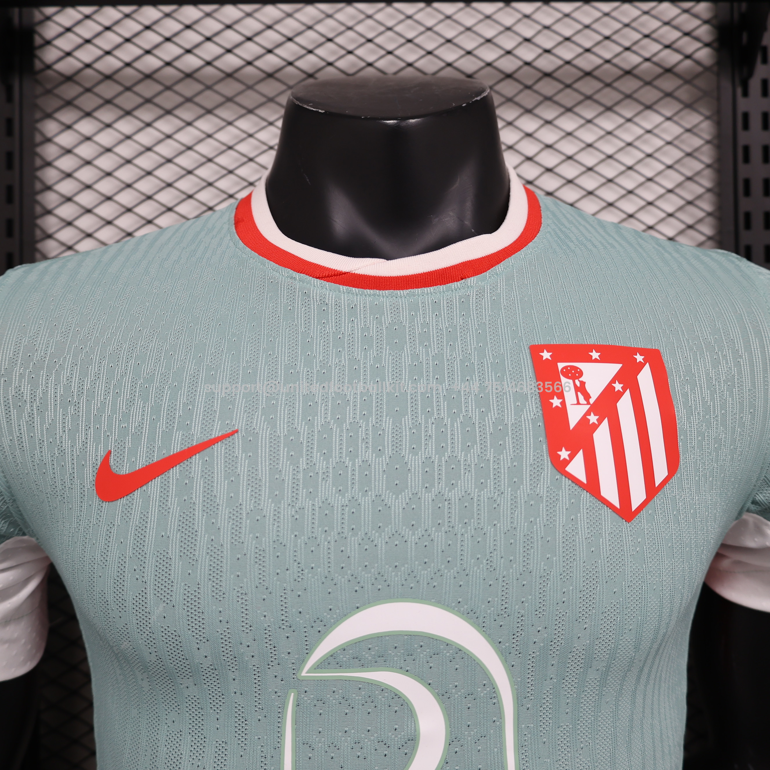 Unitedfootballkit.com | Atletico Madrid 24-25 Away Jersey - Player Version -Customize Name, Number and Patch | Worldwide Shipping