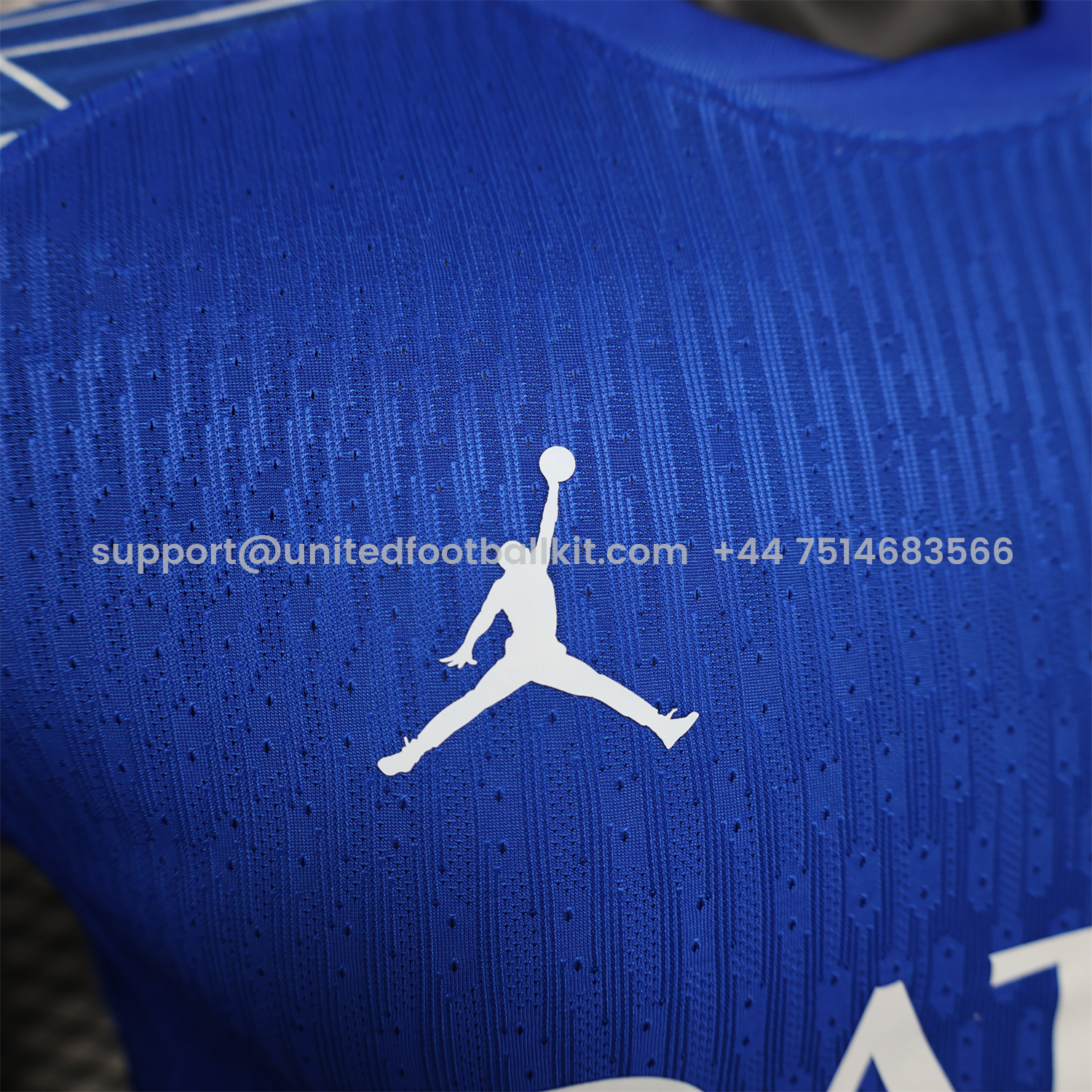 Unitedfootballkit.com | Paris Saint-Germain PSG X JD 24-25 Blue Special Edition Jersey - Player Version -Customize Name, Number and Patch | Worldwide Shipping